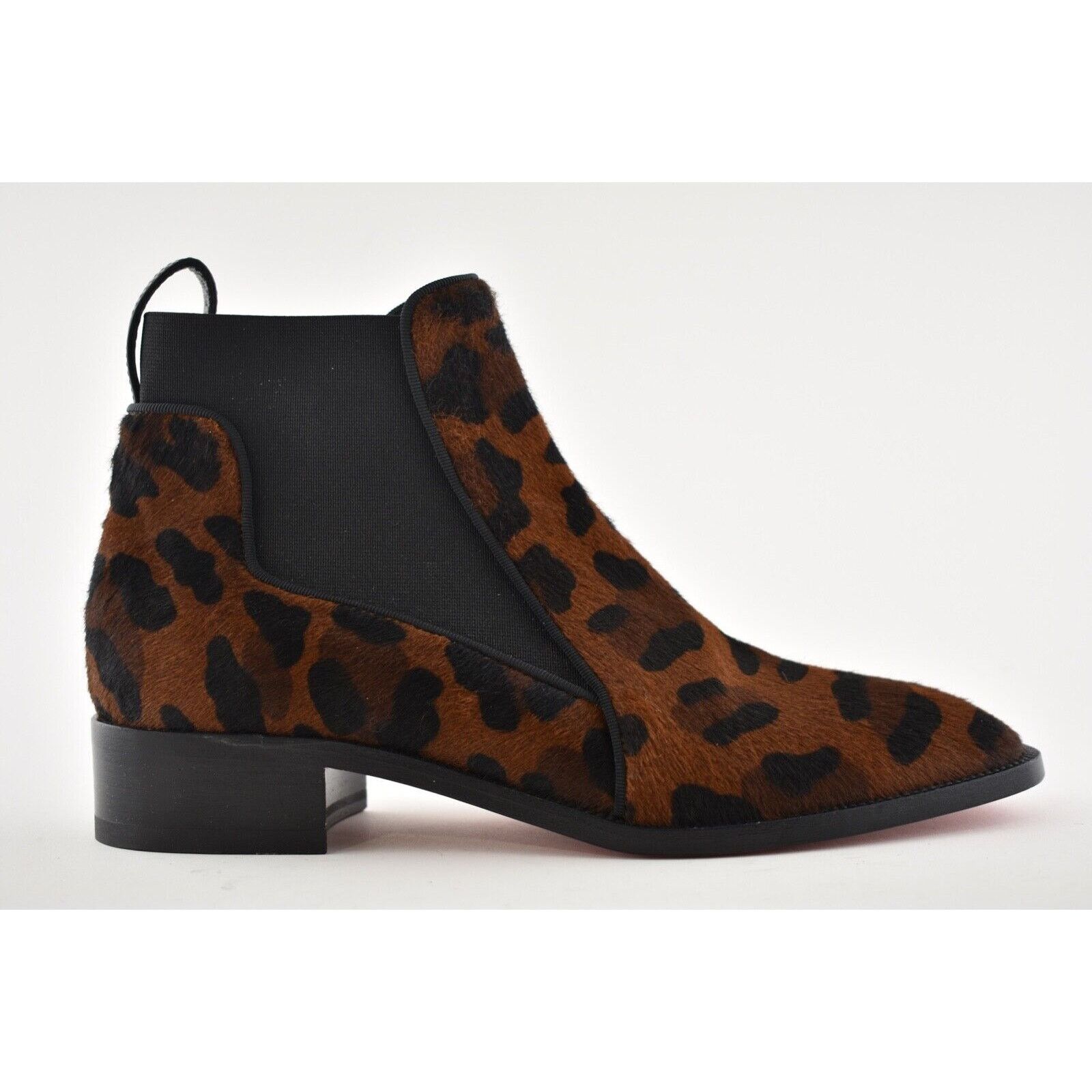 Christian Louboutin Christian Louboutin Marmada Flat Black Leopard Pony Fur Size US 6.5 / IT 36.5 - 2 Thumbnail
