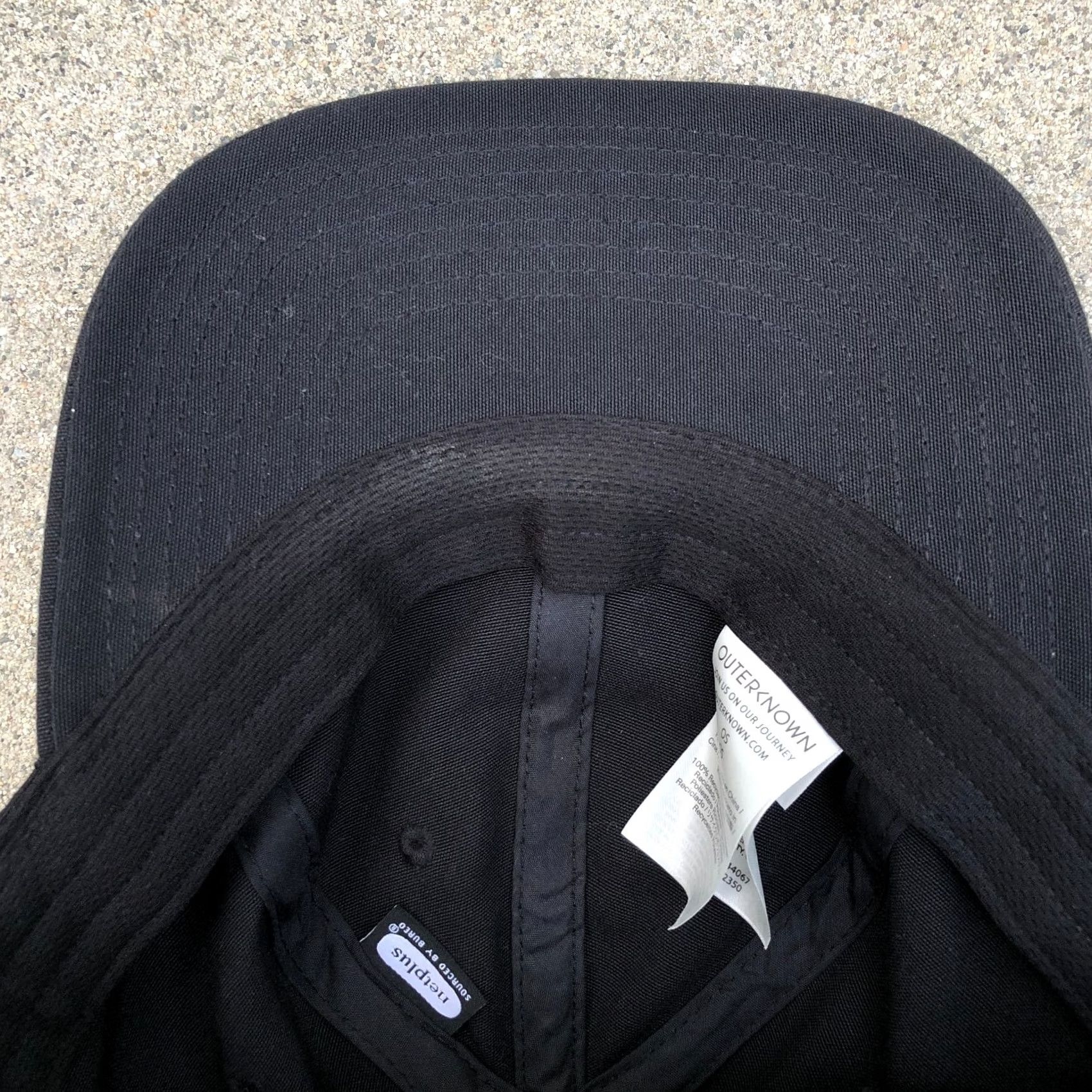 Outerknown VINTAGE OUTERKNOWN Golf Clubs Baseball Hat Men's One Size Black Adjustable Cap Size ONE SIZE - 4 Thumbnail