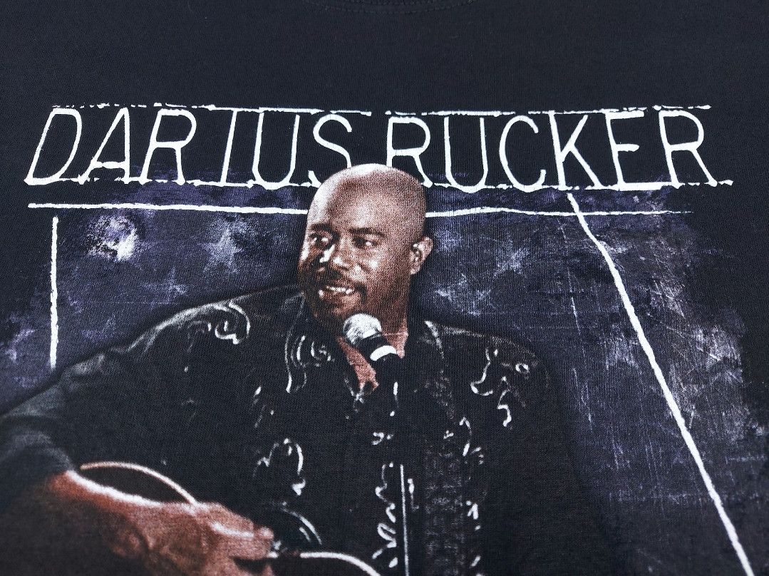 Band Tees DARIUS RUCKER Tour 2010 Double-Sided Official Merch TEE Size US S / EU 44-46 / 1 - 5 Thumbnail