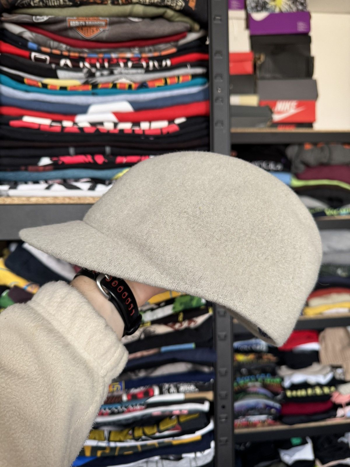 Japanese Brand × Kangol Kangol XL wool hat streetwear Size ONE SIZE - 5 Thumbnail