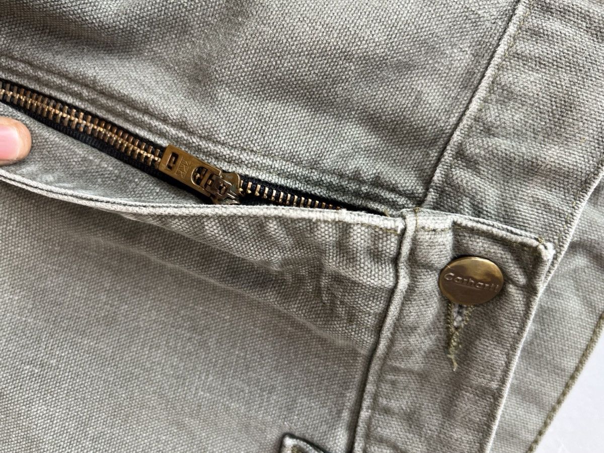 Carhartt Vintage carhartt b11 moss carpenter denim Size US 34 / EU 50 - 5 Thumbnail