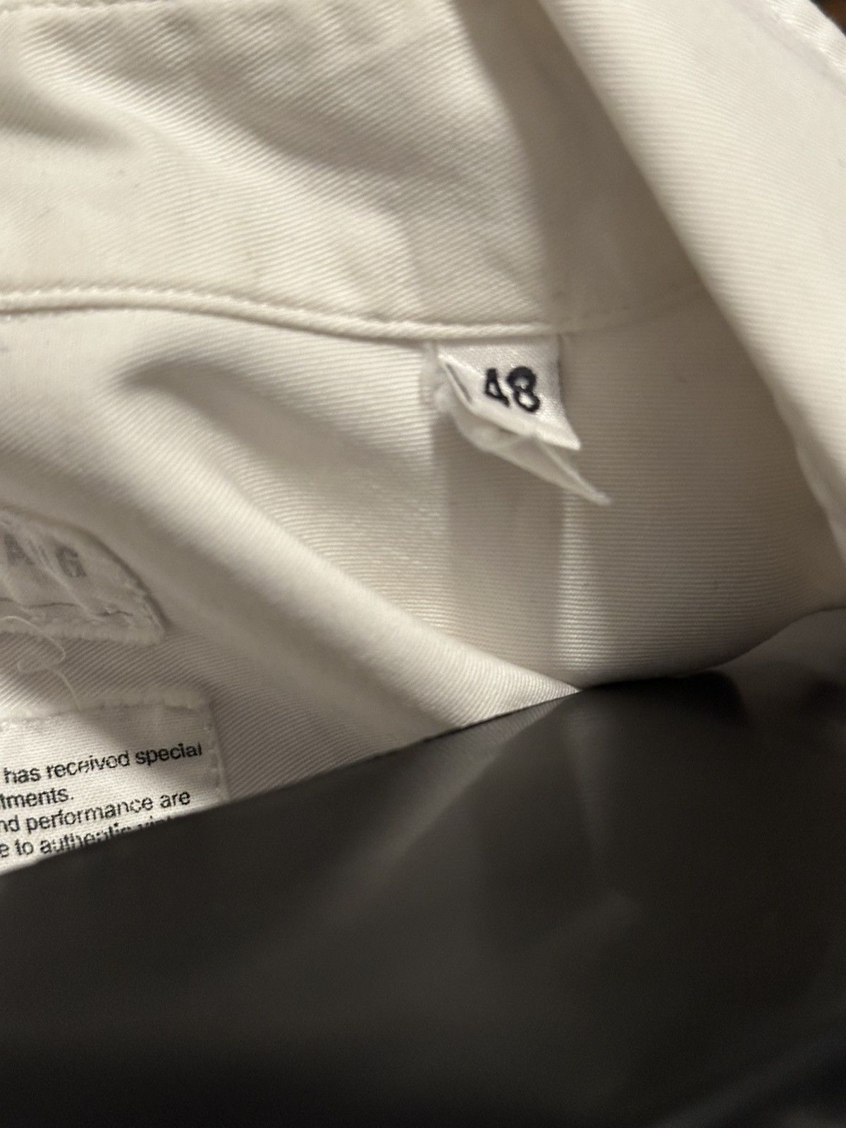 Helmut Lang Helmut Lang Vintage White Denim Button-up Size US M / EU 48-50 / 2 - 4 Thumbnail