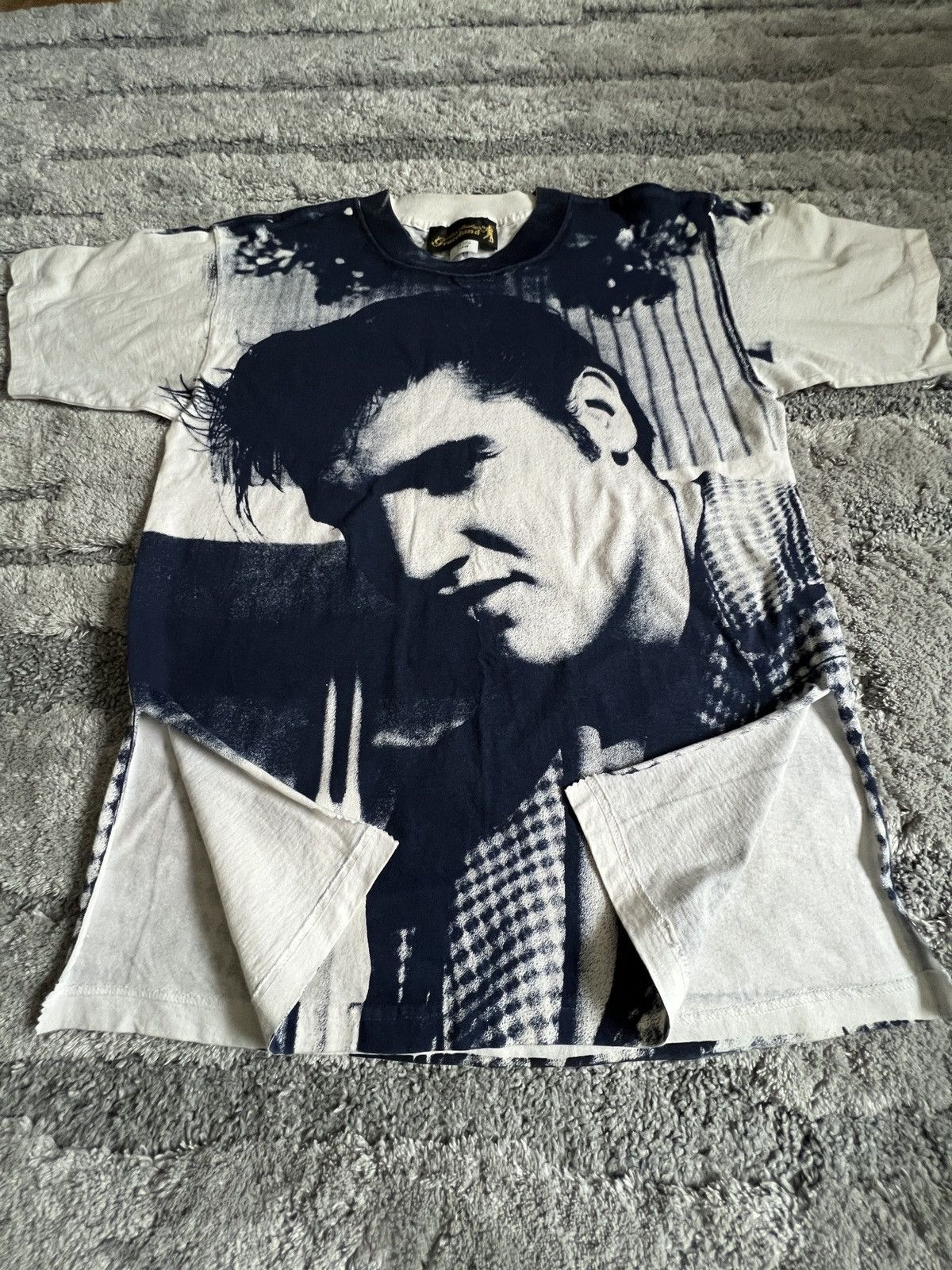 Vintage Vintage elvis Presley t shirt Size US L / EU 52-54 / 3 - 2 Thumbnail