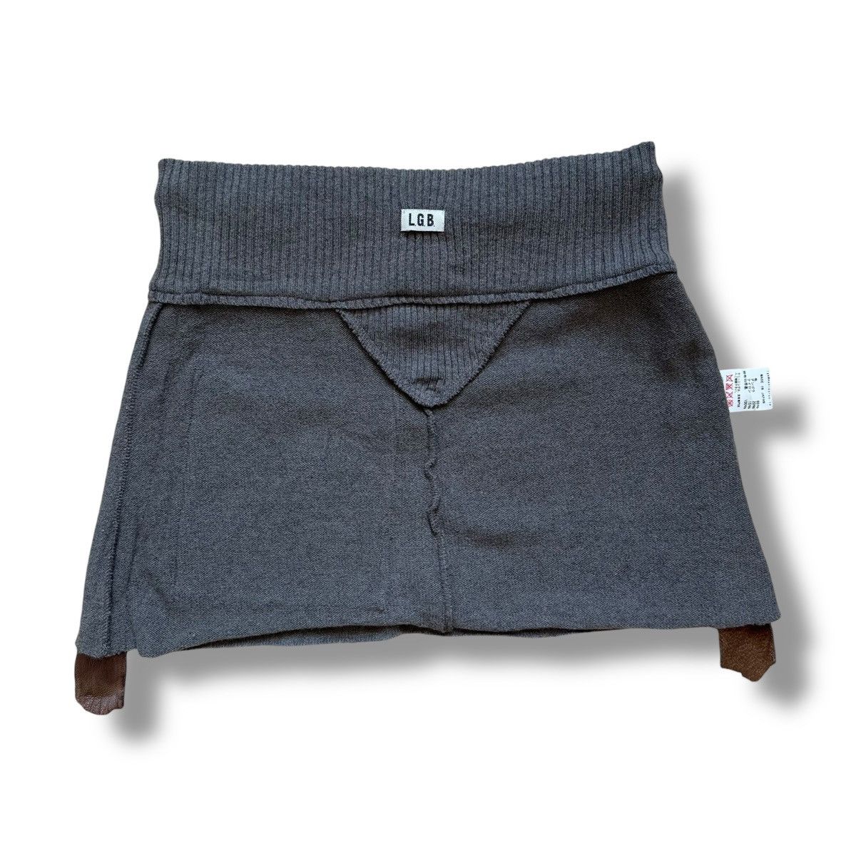 Le Grande Bleu (L.G.B.) Le Grande Bleu LGB IfSixWasNine Maniac Corp Micromini Skirt Size 28" / US 6 / IT 42 - 8 Thumbnail