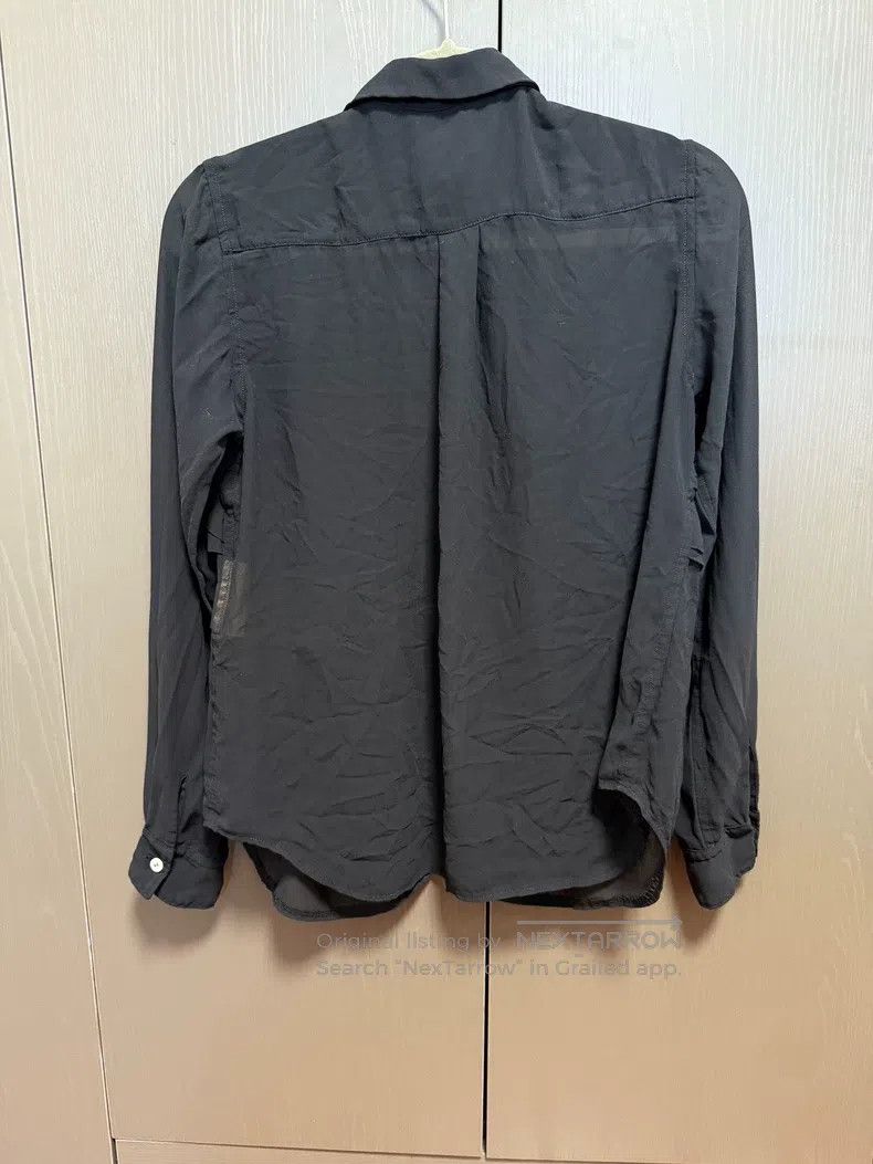 Comme des Garcons Comme Des Garcons Black Ruffled Shirt Size XS / US 0-2 / IT 36-38 - 2 Thumbnail