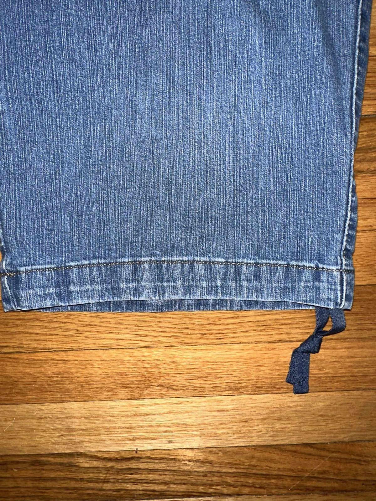 Lee × Vintage Lee Denim Extra Long Jorts Size US 34 / EU 50 - 5 Thumbnail