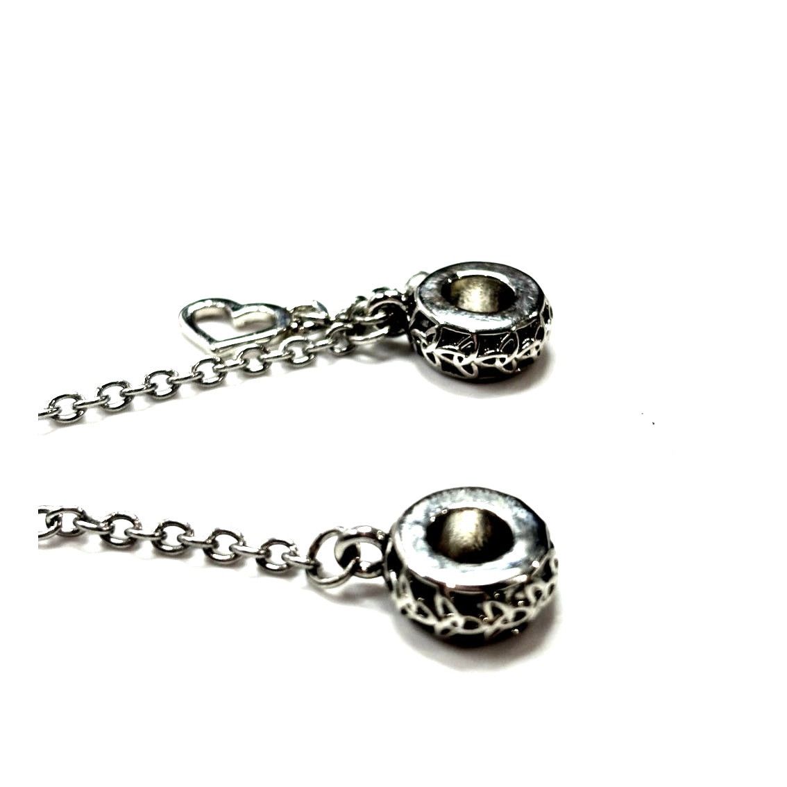 Other EUROPEAN BEADS Women's Silver Tone 4" Safety Charm Size ONE SIZE - 5 Thumbnail