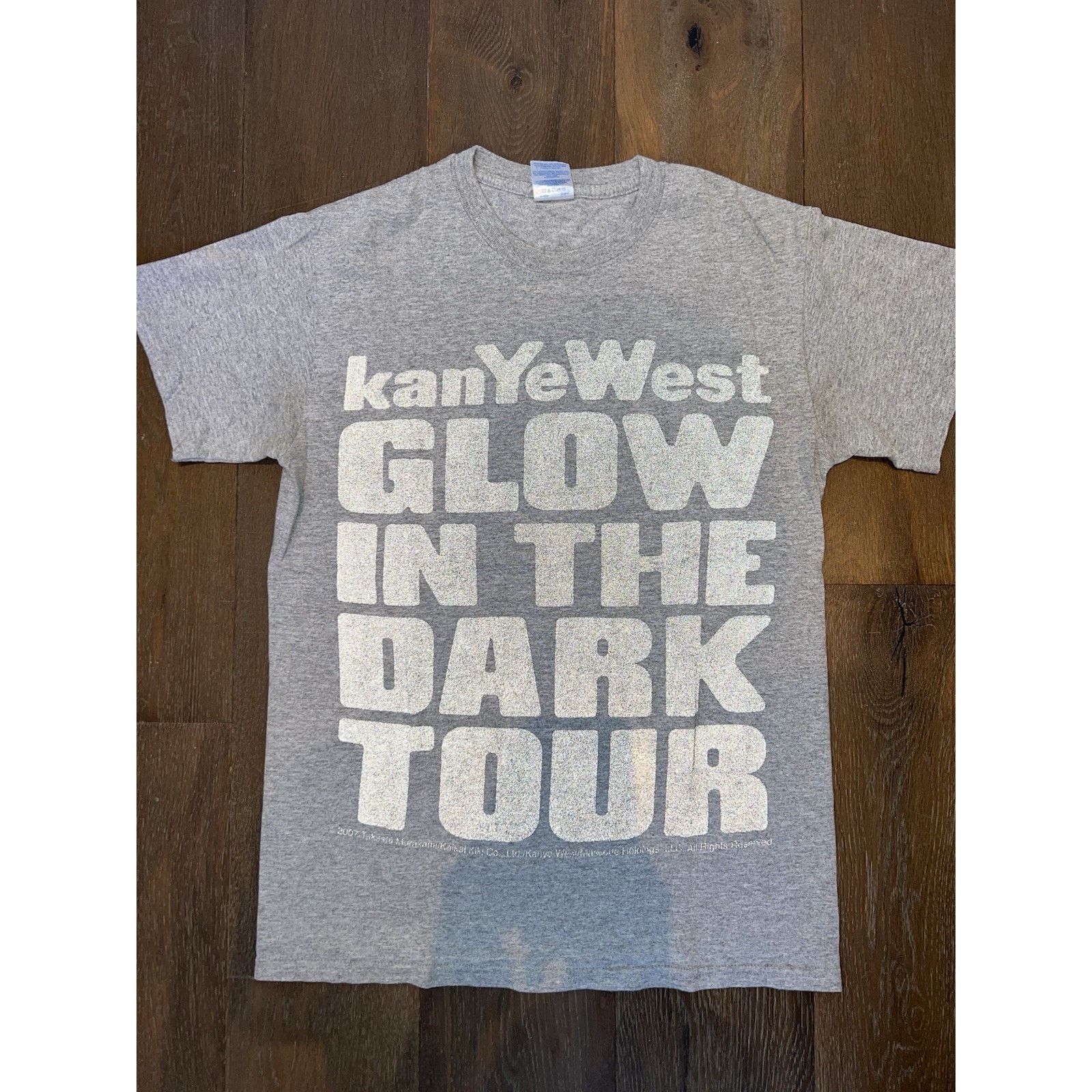 Gildan Vintage Kanye West Double Sided 3M Reflective Shirt Size S Size US S / EU 44-46 / 1 - 2 Thumbnail