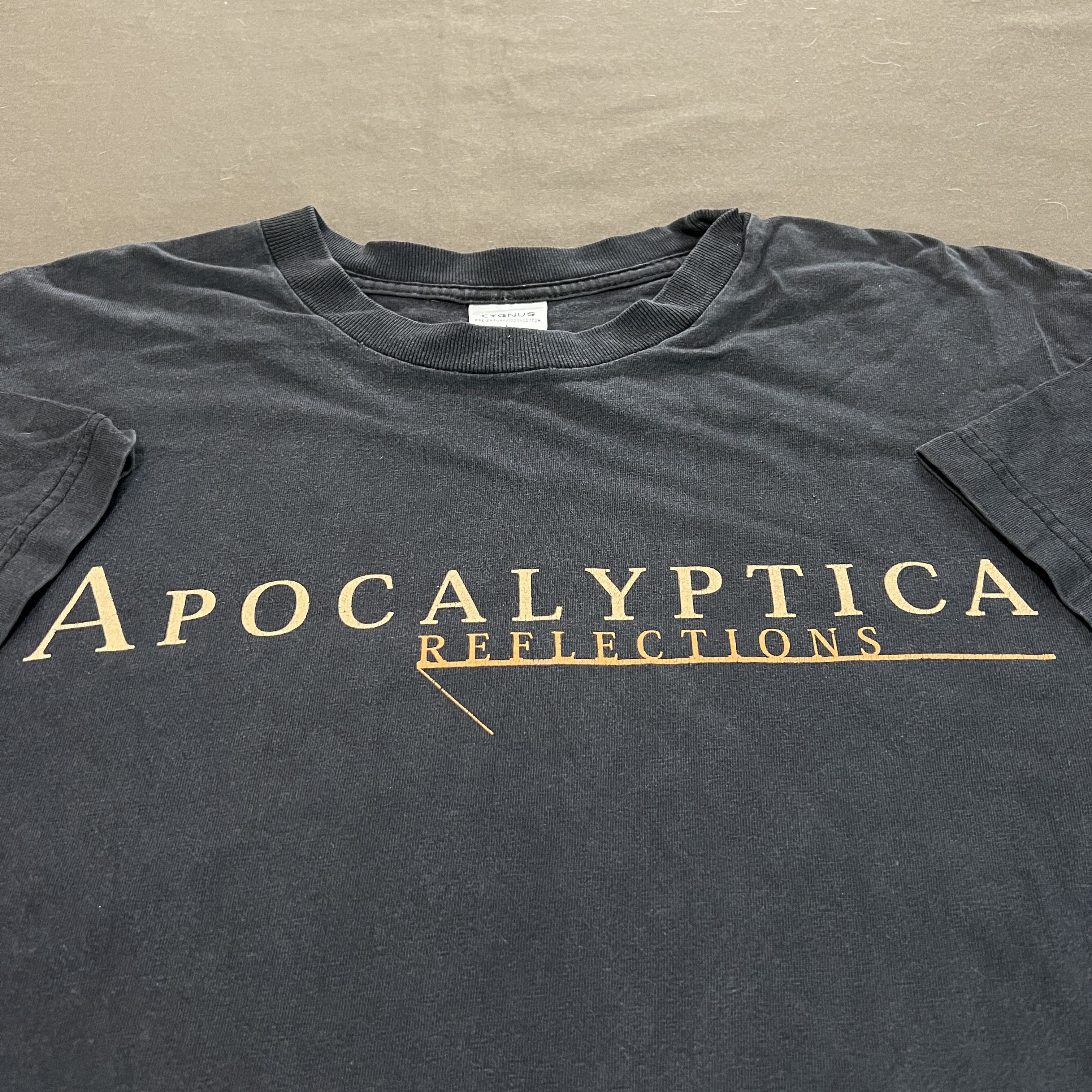 Band Tees × Vintage Vintage Apocalyptica Symphonic Metal Tee Faded Size US L / EU 52-54 / 3 - 10 Thumbnail