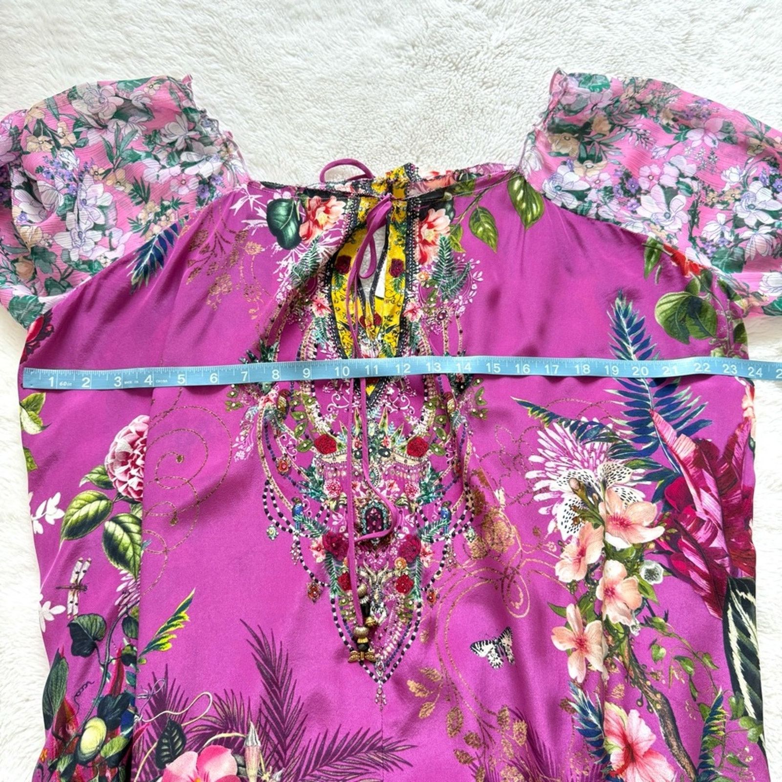 CAMILLA Camilla women long silk caftan One Size Authentic 850$ Size ONE SIZE - 10 Thumbnail
