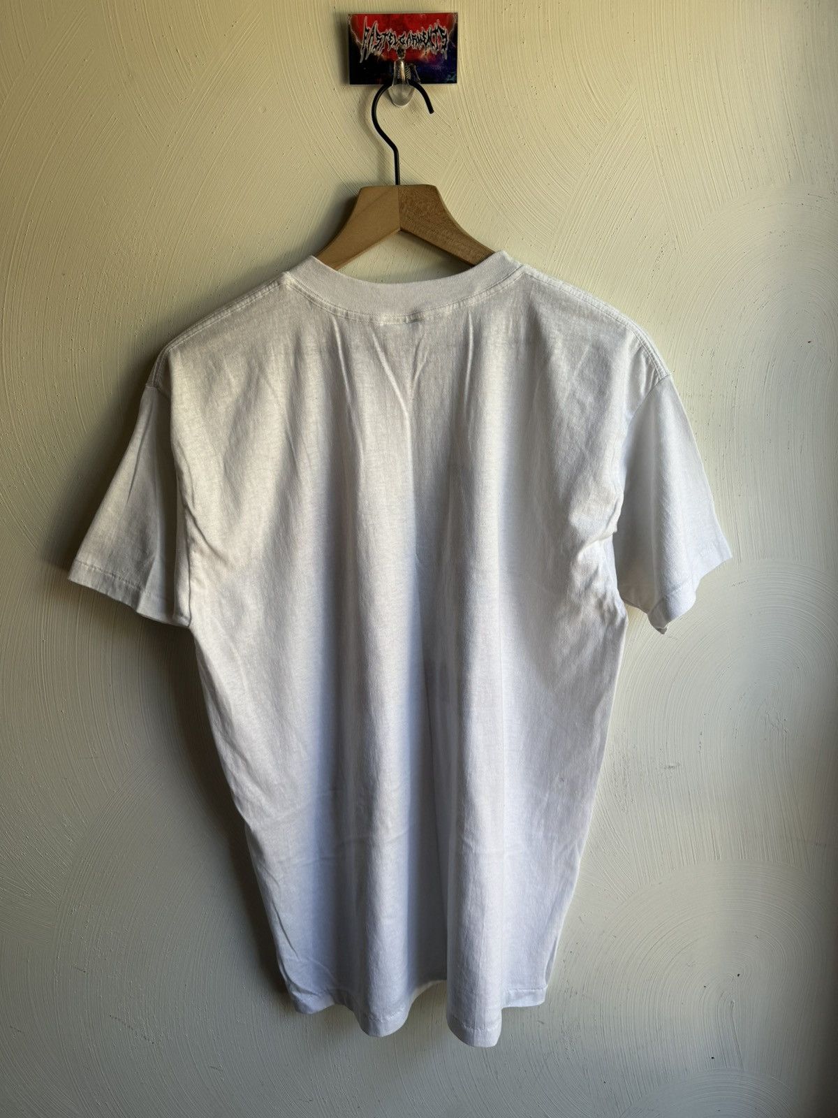 Vintage Vintage 90s Operation Desert Storm Eagle USA Tee White Size US XL / EU 56 / 4 - 6 Thumbnail
