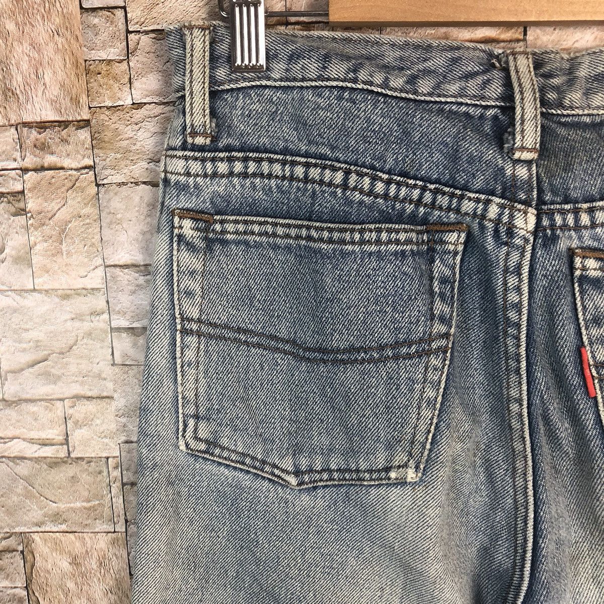 Japanese Brand Cantos vintage Blue Denim Pants #A54 Size US 28 / EU 44 - 15 Thumbnail