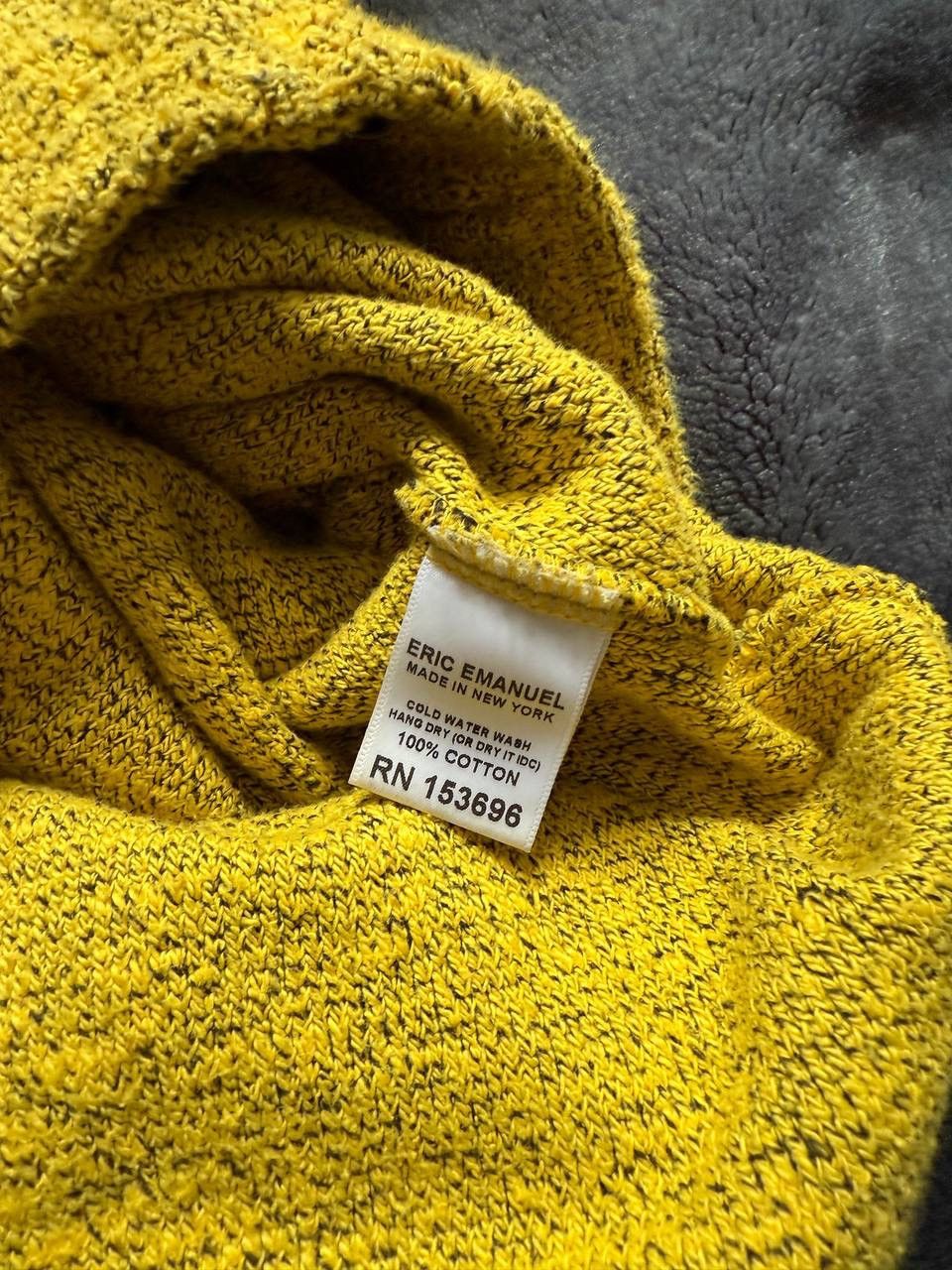 Eric Emanuel Eric Emanuel yellow with navy EE Boucle medium Size US 38 / EU 54 - 4 Thumbnail