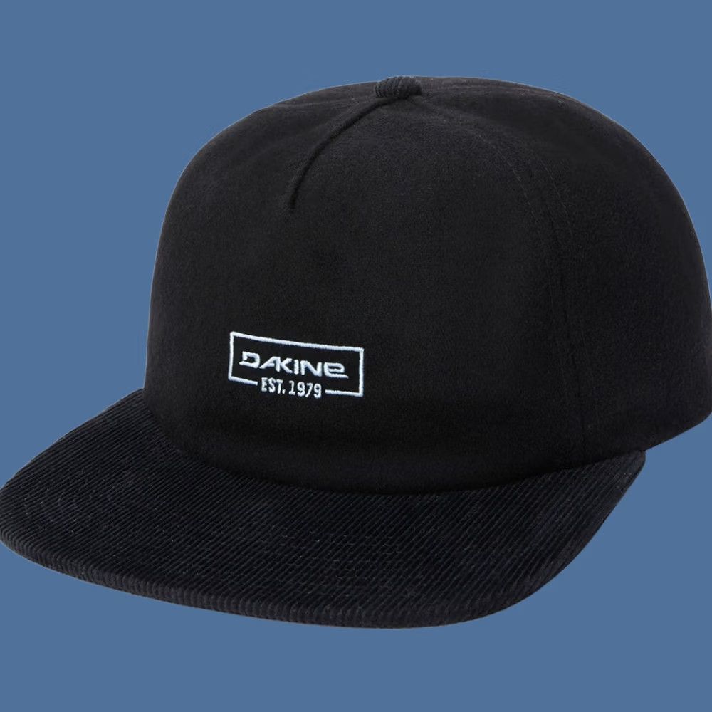 Dakine DAKINE Lodge Unstructured Strapback Hat Black Mens One Size Trucker Hat Brand New Black Mens Hat Size ONE SIZE - 1 Preview