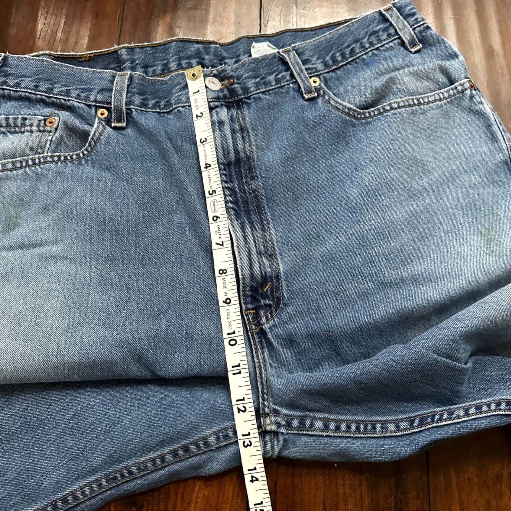 Levi's VINTAGE Levi's 505 Jeans Straight Mens 40x30 Blue Denim 90s 80s 90s Comfort jeans USA Leather tag? Wait. Size US 40 / EU 56 - 5 Thumbnail