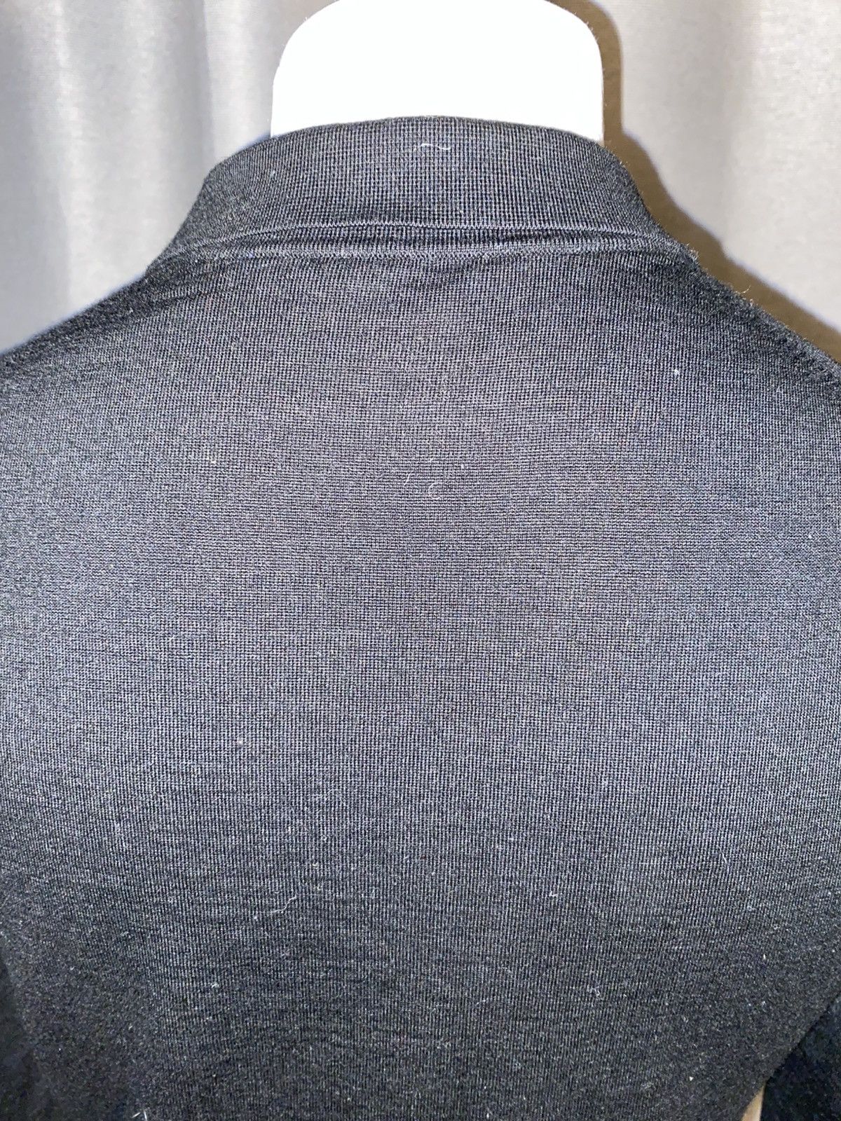 Burberry Burberry - Long Sleeve Polo Shirt - Black - Small Size US S / EU 44-46 / 1 - 8 Thumbnail
