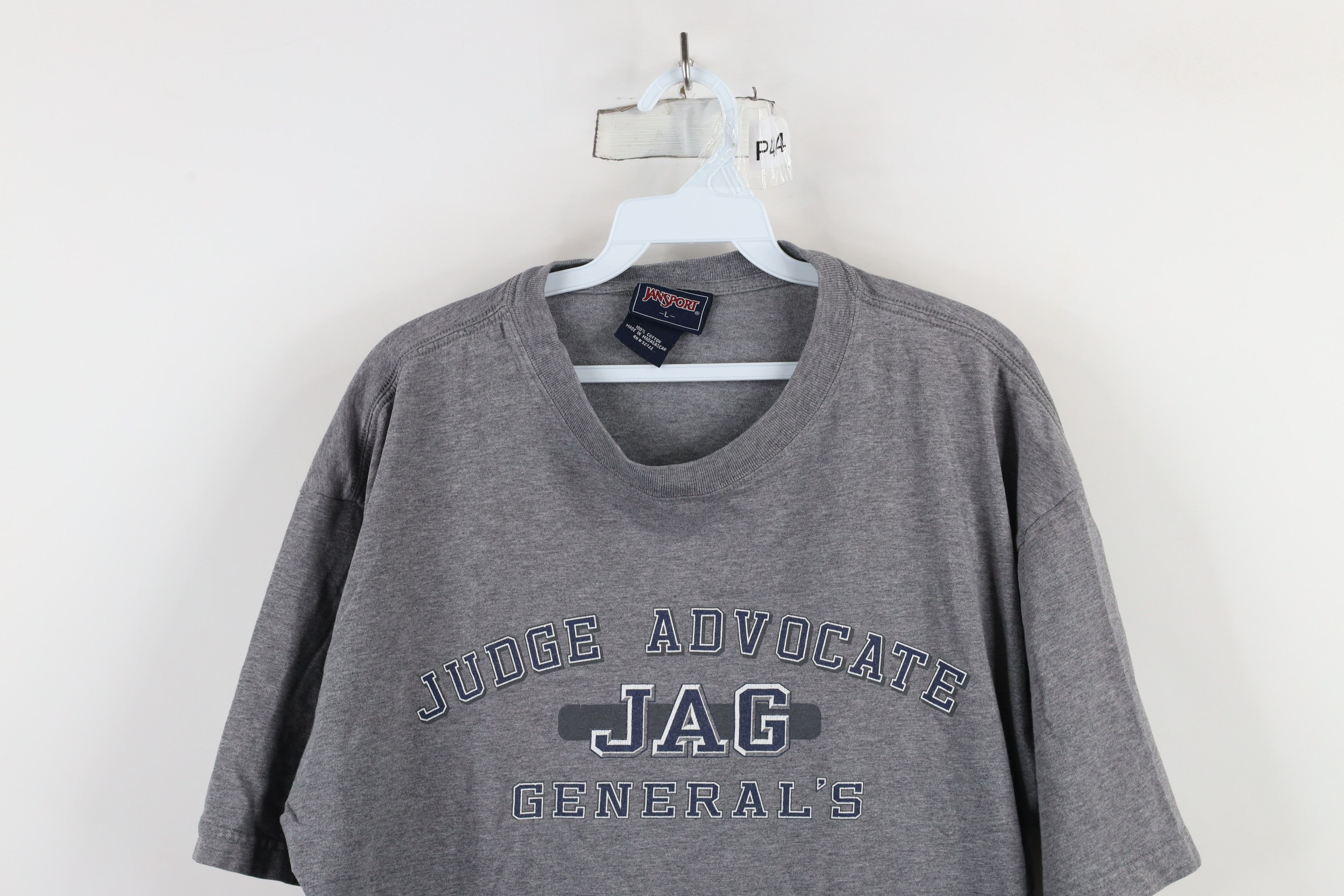 Vintage Vintage 90s Judge Advocate Generals Jag Lawyer T-Shirt Gray Size US L / EU 52-54 / 3 - 2 Thumbnail
