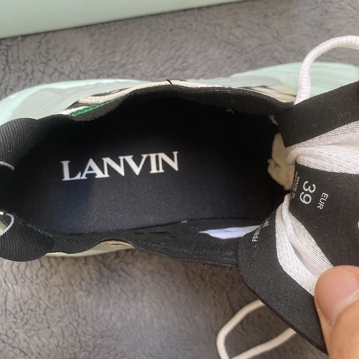 Lanvin Lanvin flash x sneakers blue Size US 7 / EU 40 - 8 Thumbnail