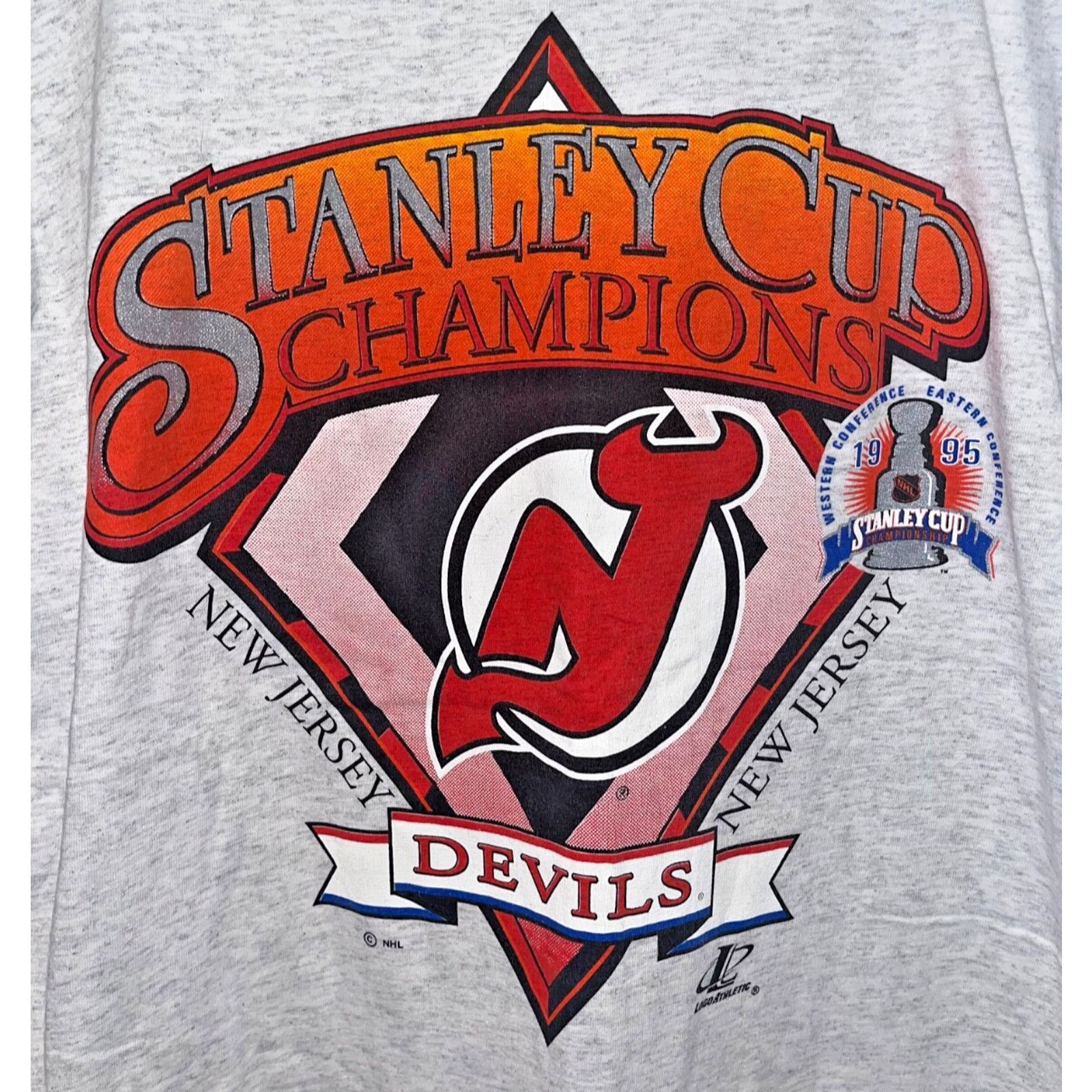 Logo Athletic New Jersey Devils Logo Athletic NHL Stanley Cup Champions L Size US L / EU 52-54 / 3 - 3 Thumbnail