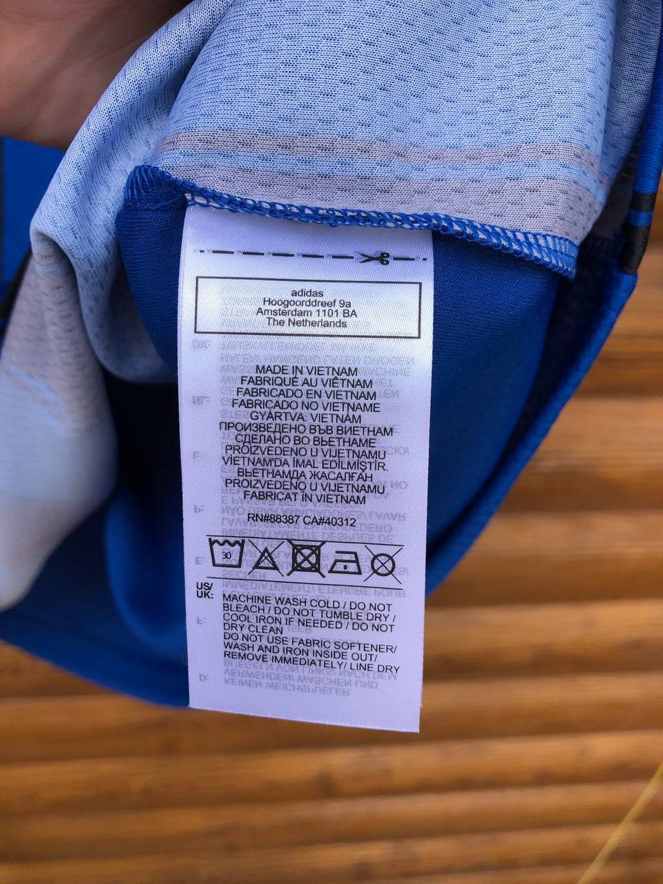 Adidas Hamburg 2021-2022 Away Soccer Jersey Football Shirt Adidas Size US XXL / EU 58 / 5 - 6 Thumbnail