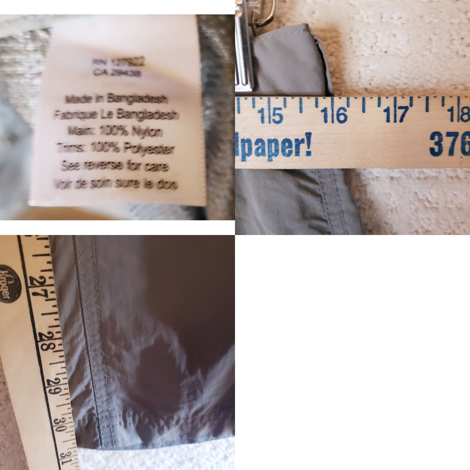 Mountain Khakis Mountain Khakis Hiking Cargo Pants Mens 32x30 Tan Khaki Nylon Stretch 5-Pocket Outdoor Workwear Size US 32 / EU 48 - 10 Thumbnail