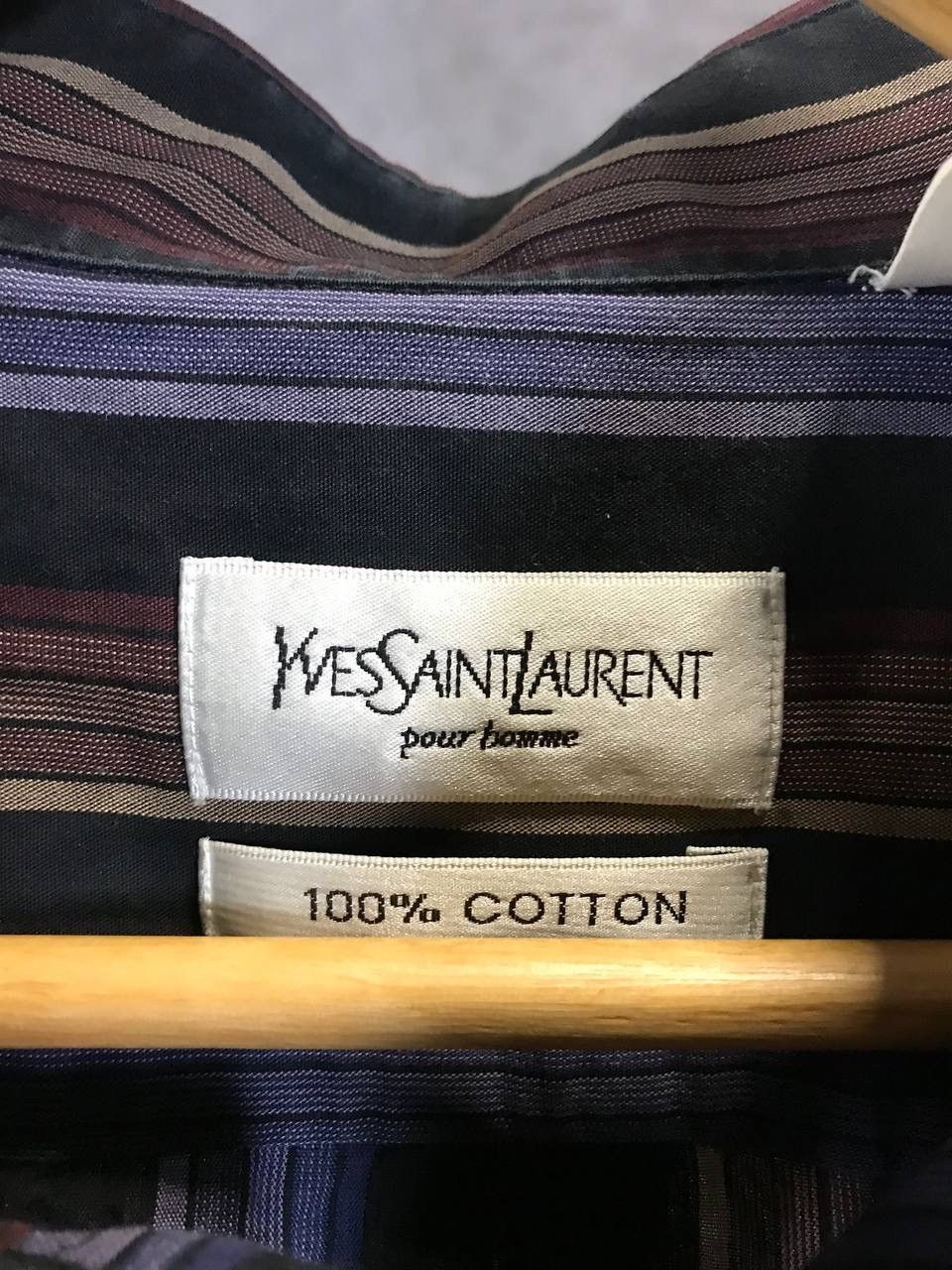 Yves Saint Laurent YSL Yves Saint Laurent vintage luxury designer shirt Size US XXL / EU 58 / 5 - 4 Thumbnail