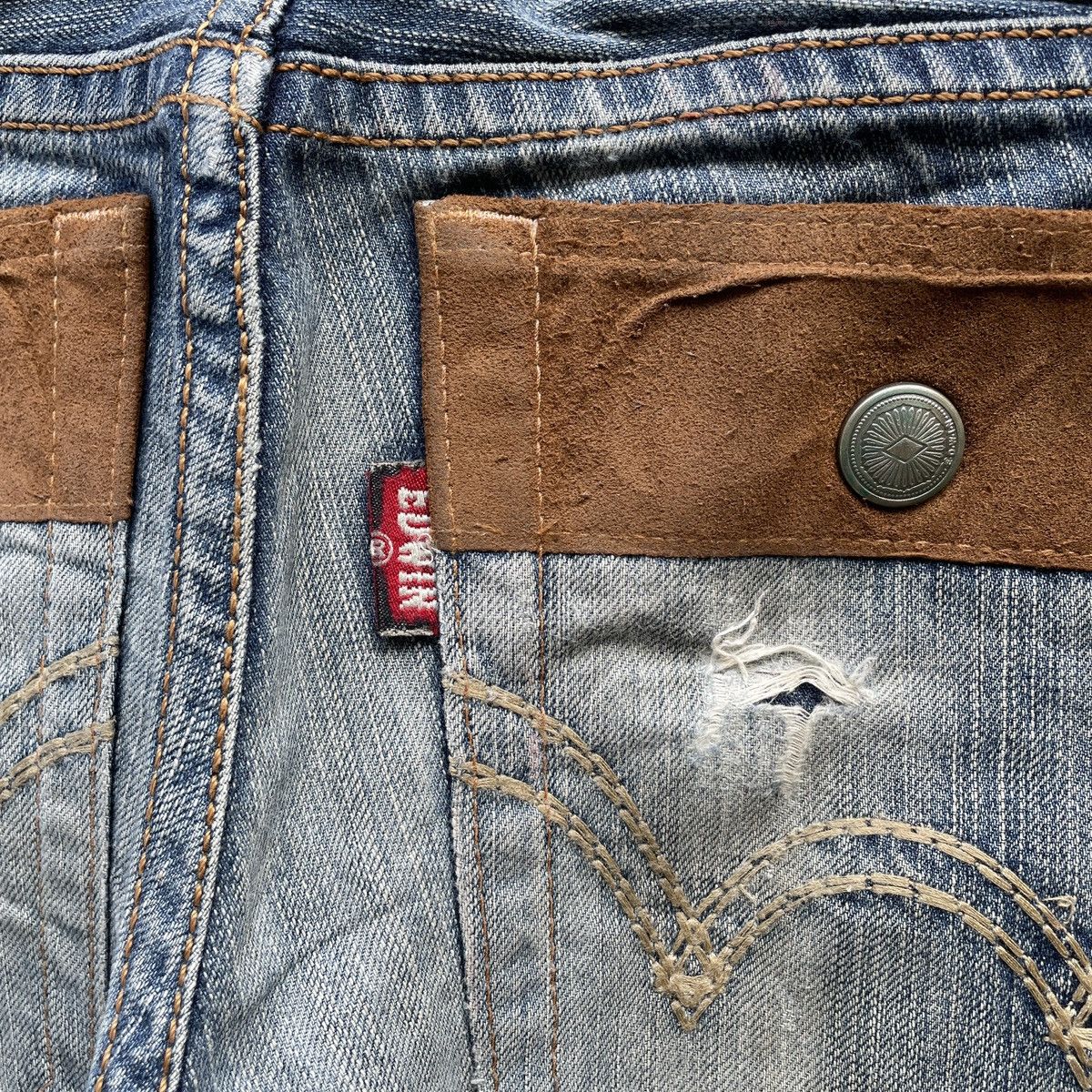 Edwin Vintage Edwin Exclusive Distressed Faded Denim Jeans Pants Size US 30 / EU 46 - 9 Thumbnail