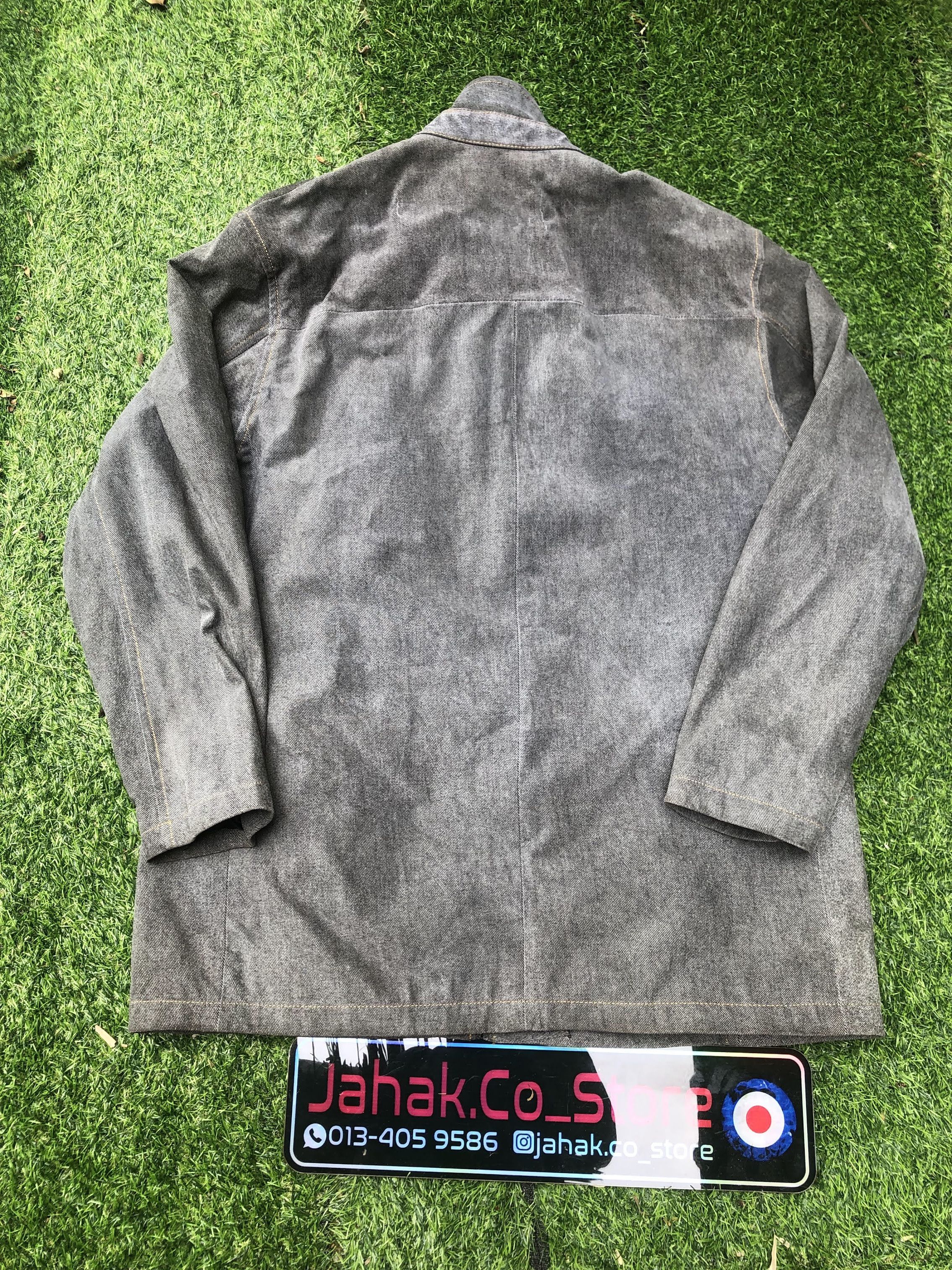 Yohji Yamamoto Denim Jacket AAR Yohji Design Studio (J041) Size US XL / EU 56 / 4 - 13 Thumbnail