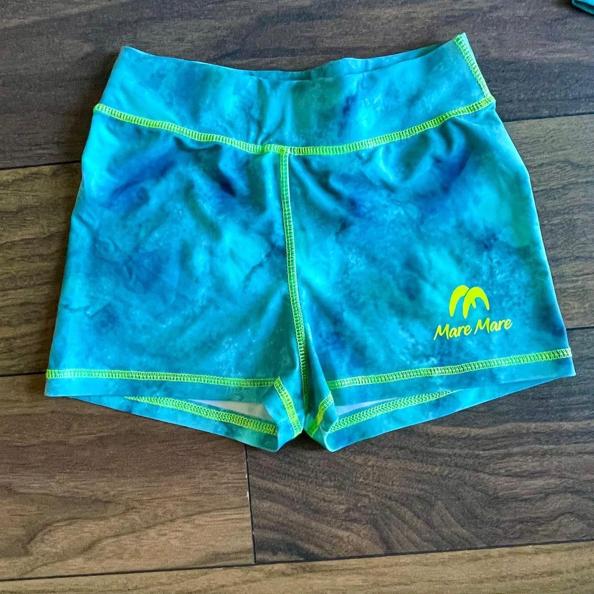 Other Women’s Surf Swim Set – Aqua Blue Crop Top & Shorts Size S / US 4 / IT 40 - 5 Thumbnail