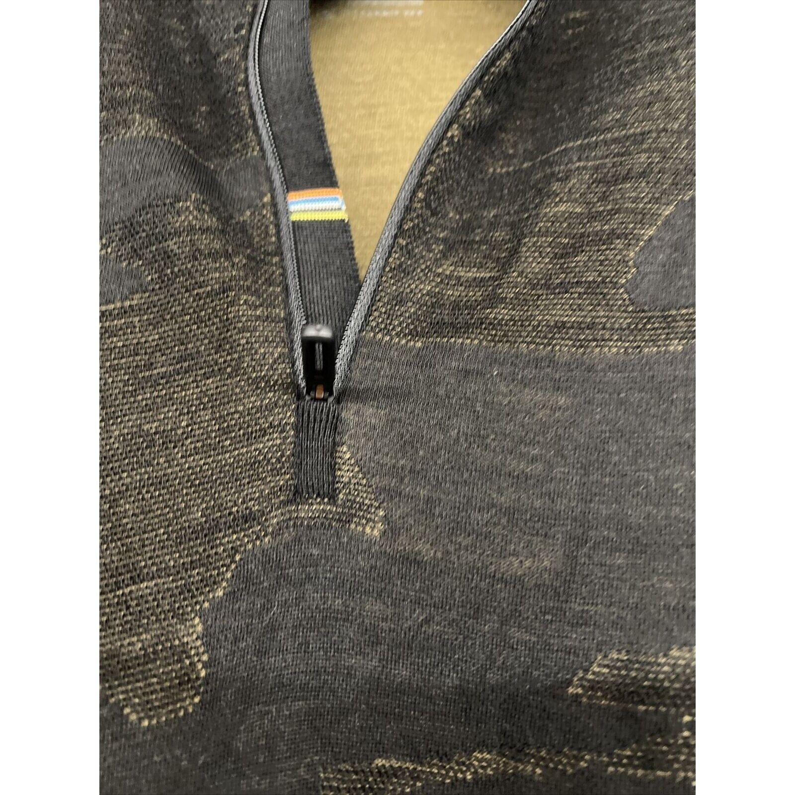 Smartwool NEW Smartwool Intraknit Thermal Merino 1/4 Zip Layer Black Size US M / EU 48-50 / 2 - 7 Thumbnail