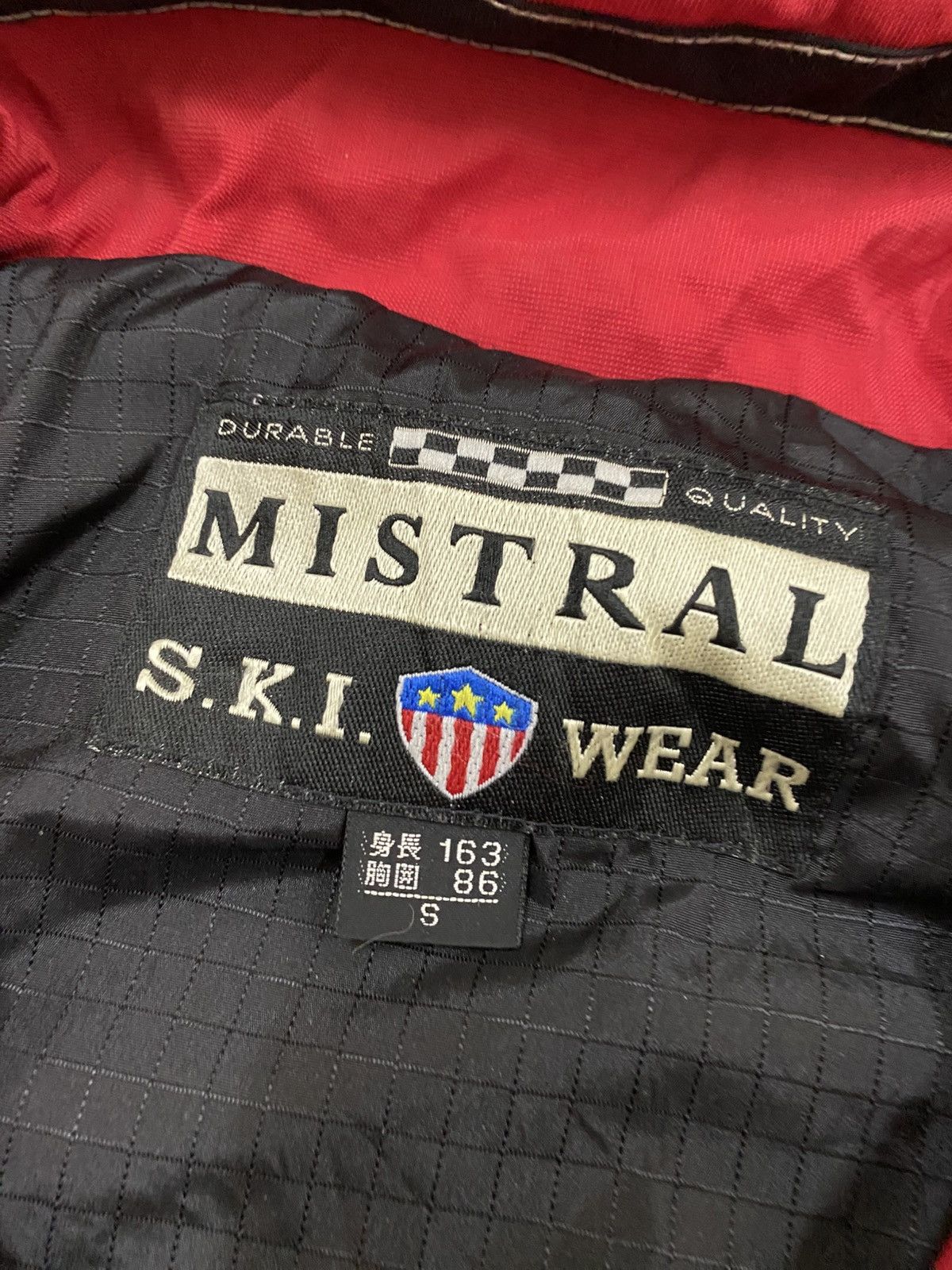 Vintage Vintage Mistral x Volvo Ski Team Racing Jacket 90s Star Logo Size US S / EU 44-46 / 1 - 11 Thumbnail