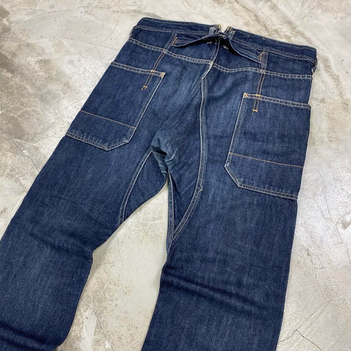 Junya Watanabe SS2009 Cinch Strap Carpenter Pants Size US 32 / EU 48 - 2 Thumbnail