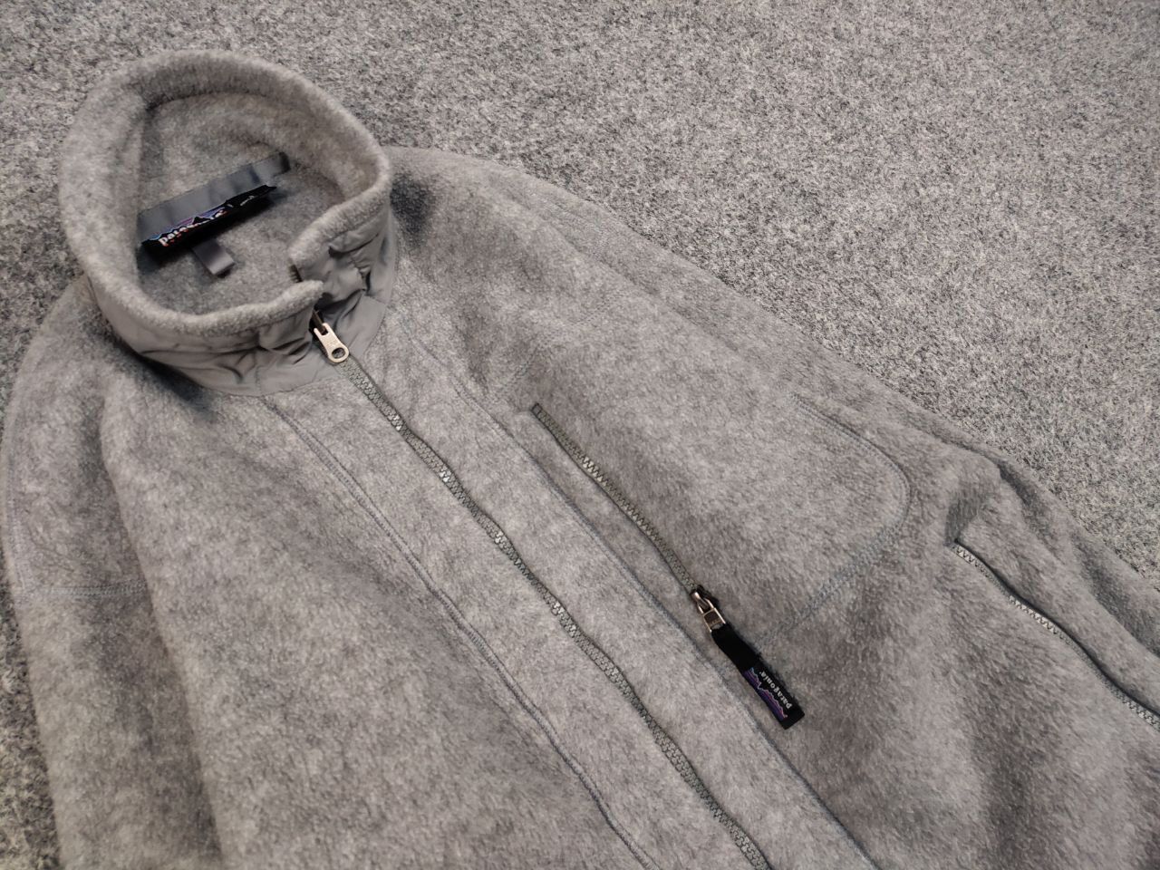 Patagonia Vintage 90's Patagonia synchilla Casual Light Zip Jacket Size US S / EU 44-46 / 1 - 13 Thumbnail