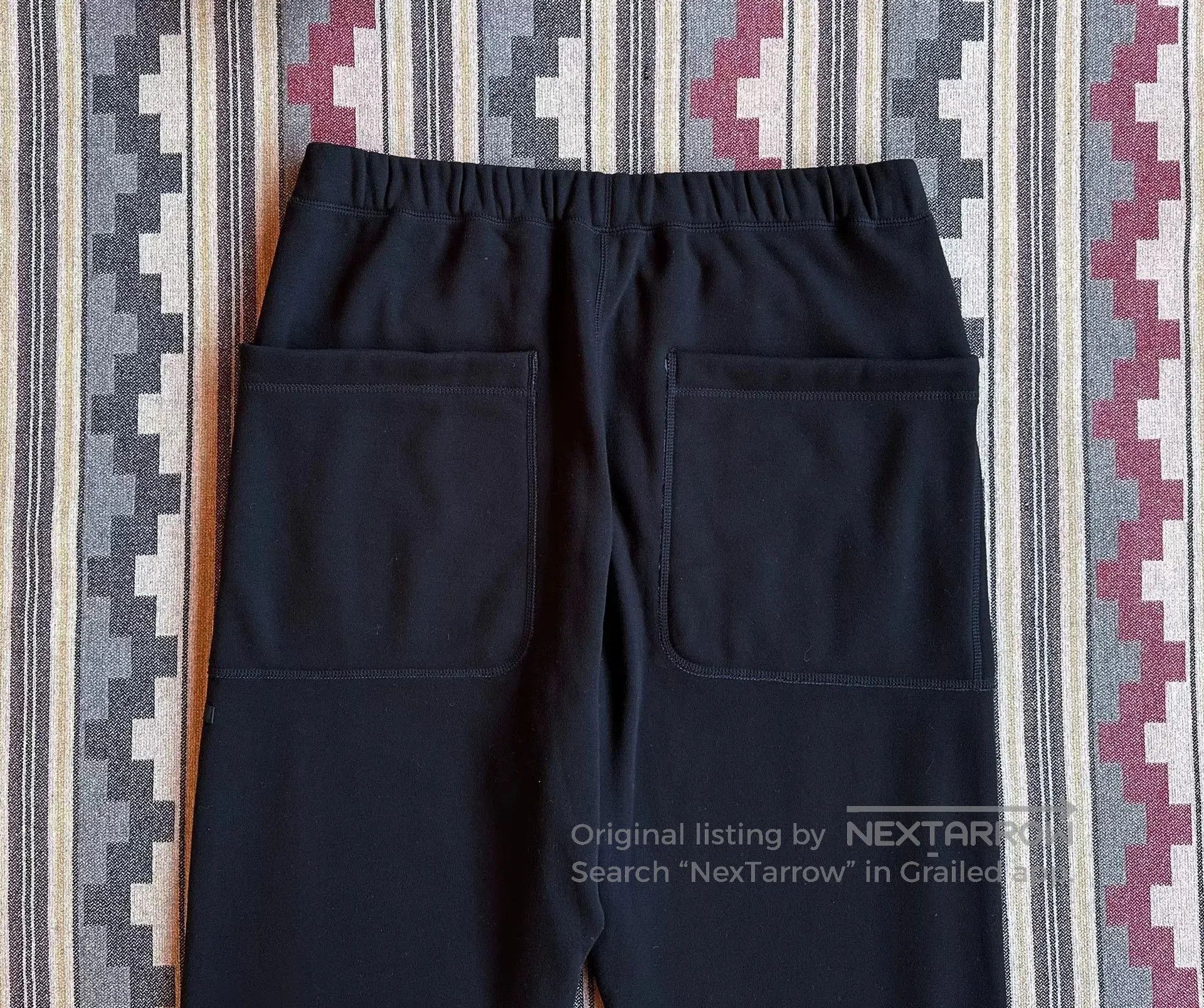 N.Hoolywood n.hoolywood black track pants for men. Size US 40 / EU 56 - 4 Thumbnail
