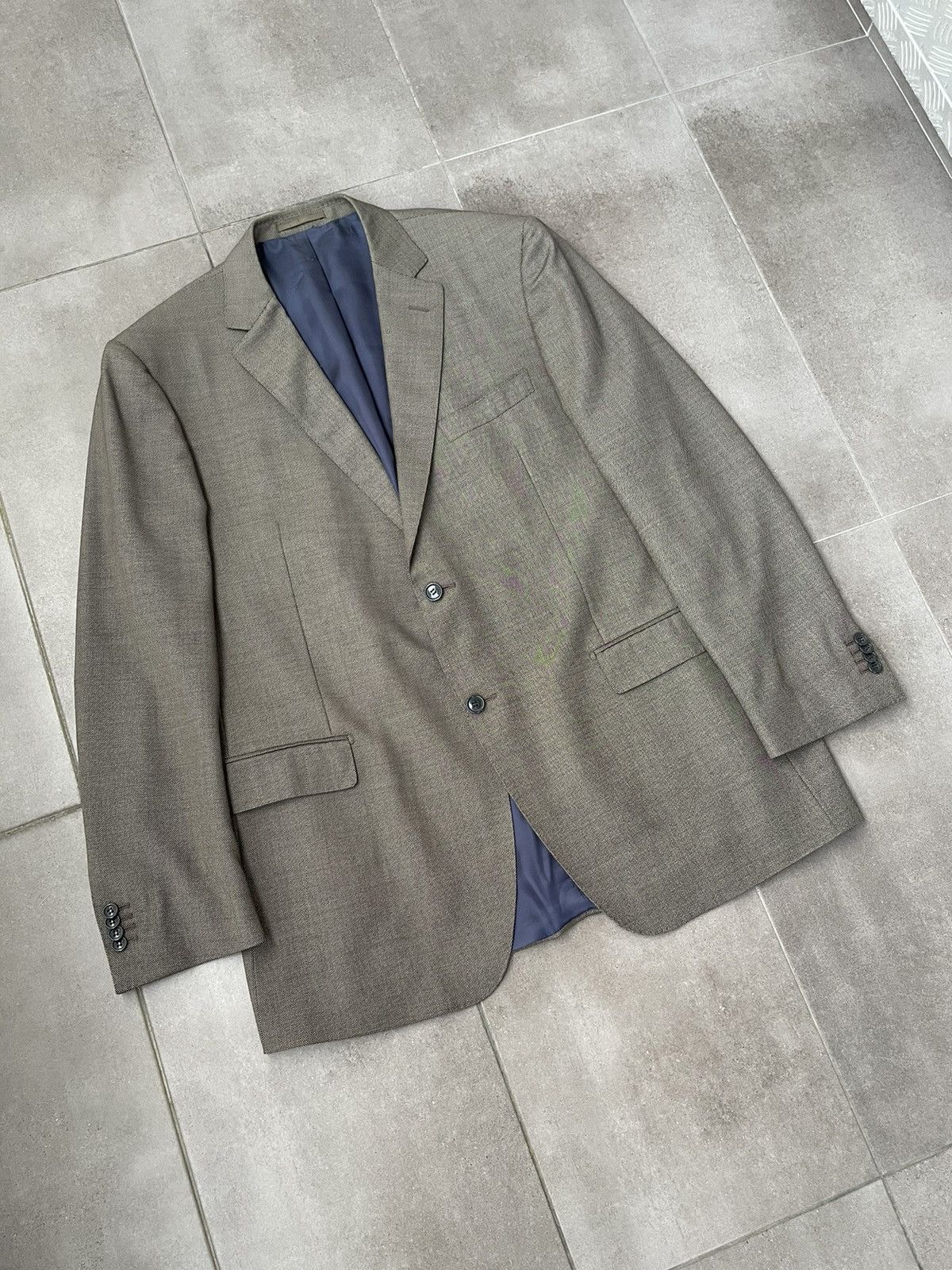 Suitsupply SS10 Suitsupply Grey Wool Casual Blazer Size 50L - 7 Thumbnail