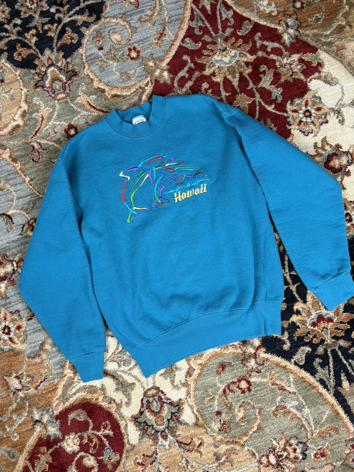 Vintage Vintage 90s Hawaii Crewneck Sweatshirt Size M / US 6-8 / IT 42-44 - 2 Thumbnail