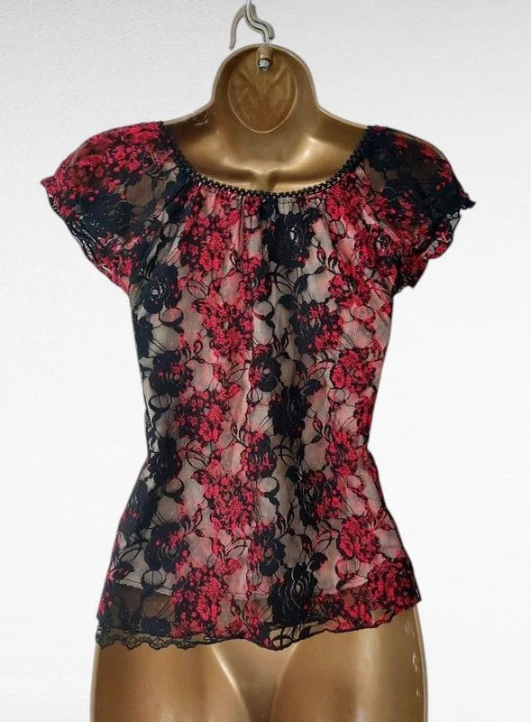 Vintage Vintage lace top 10 Size M / US 6-8 / IT 42-44 - 4 Thumbnail