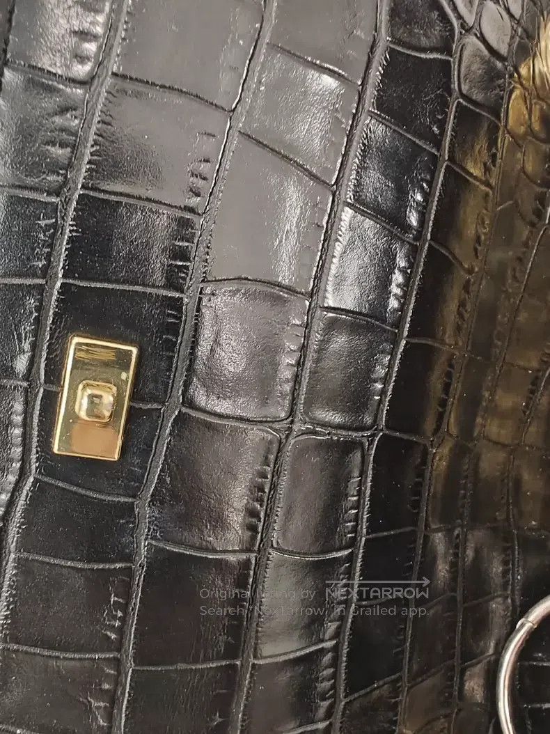Vivienne Westwood vivienne westwood size os Crocodile Leather Crossbody Bag Size ONE SIZE - 8 Thumbnail