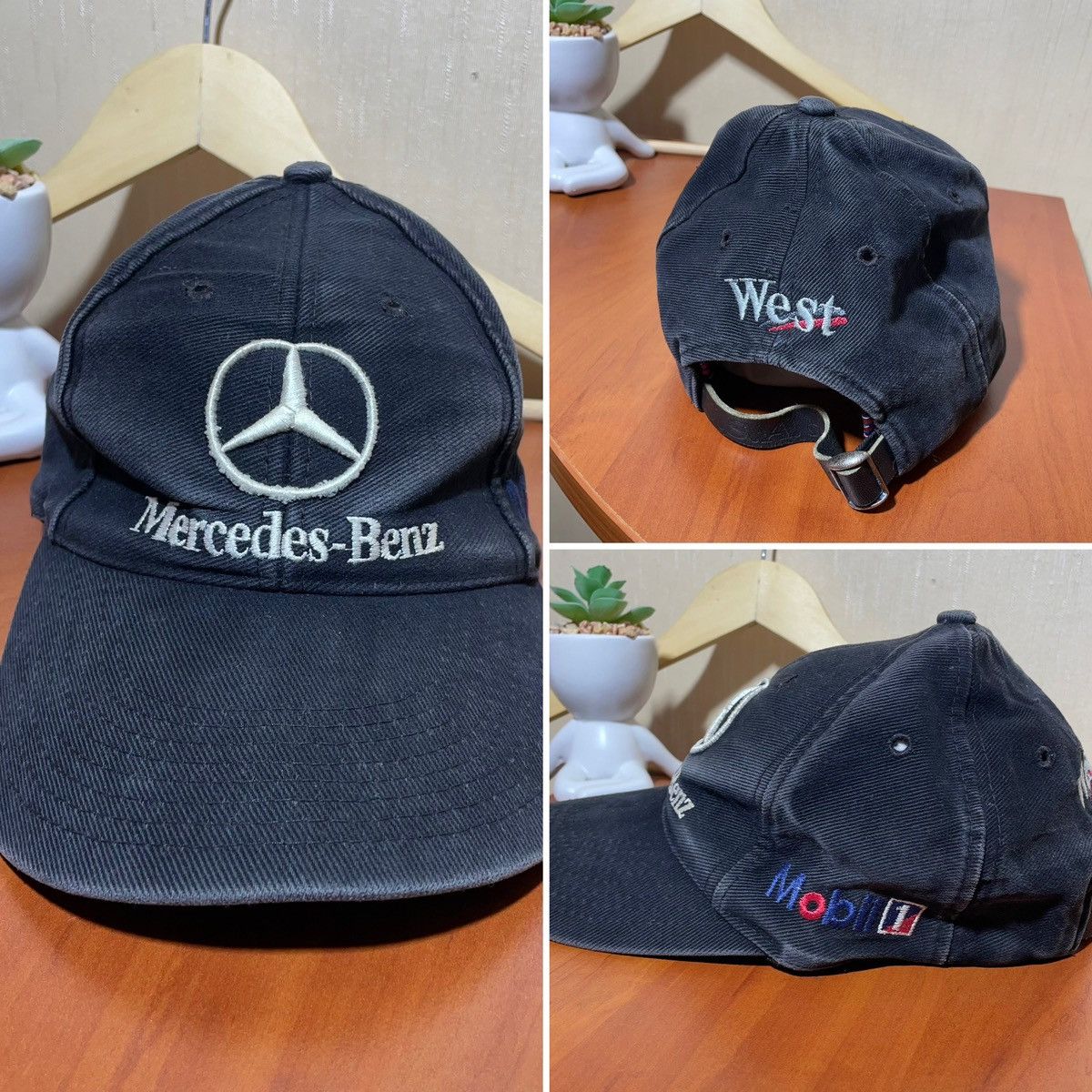 Mercedes-Benz × Vintage Mercedes Benz West Mobil 1 vintage racing cap Size ONE SIZE - 1 Thumbnail