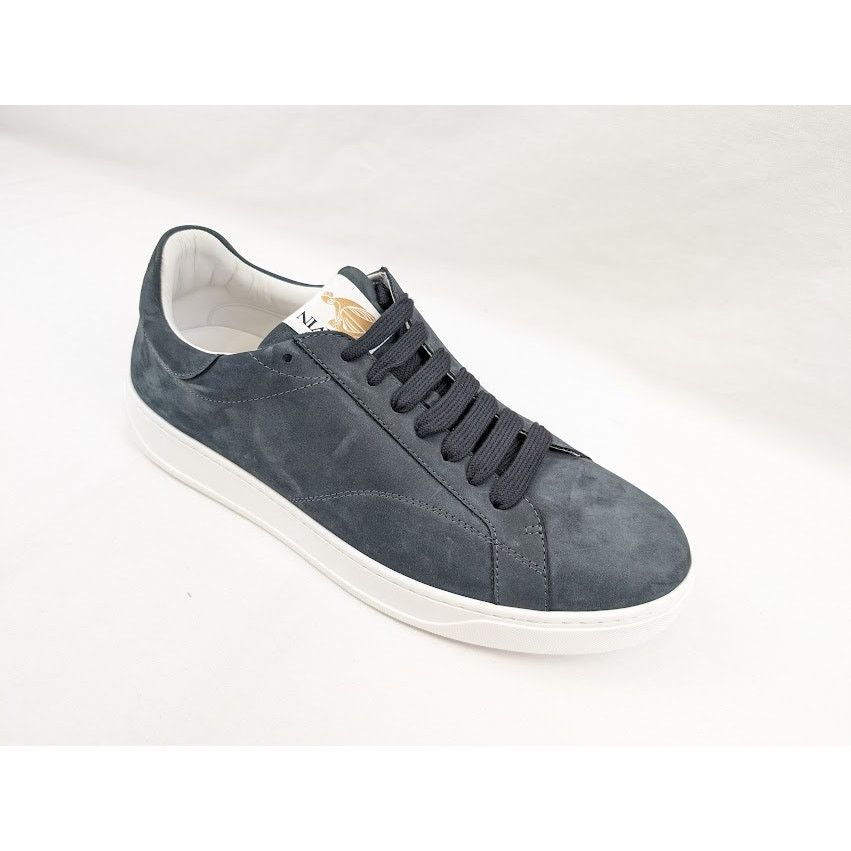 Lanvin o1rshd1 DDB0 Low-Top Sneakers in Navy Blue Size US 13 / EU 46 - 2 Thumbnail