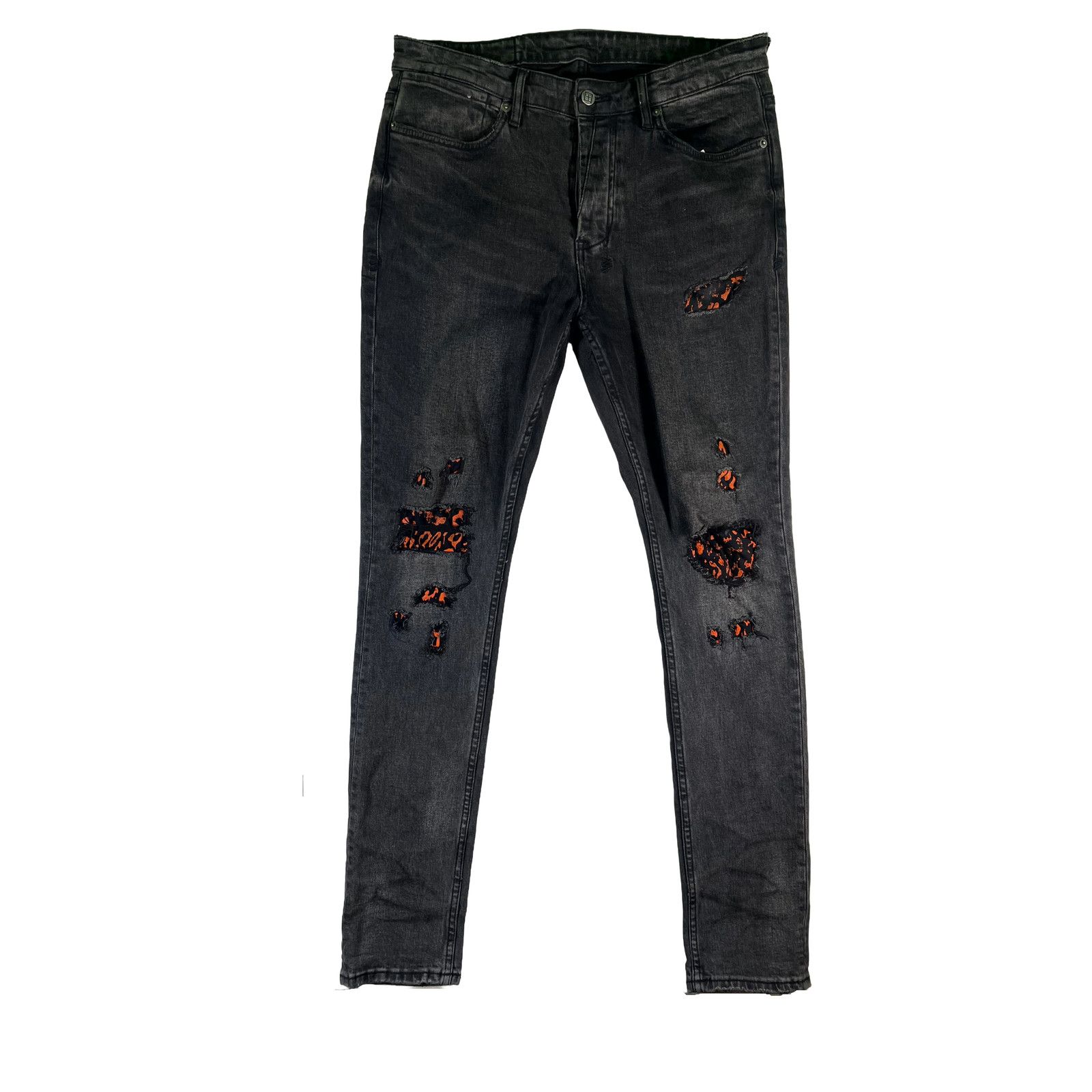 Ksubi Ksubi Grey & Orange Jeans Size US 36 / EU 52 - 1 Thumbnail