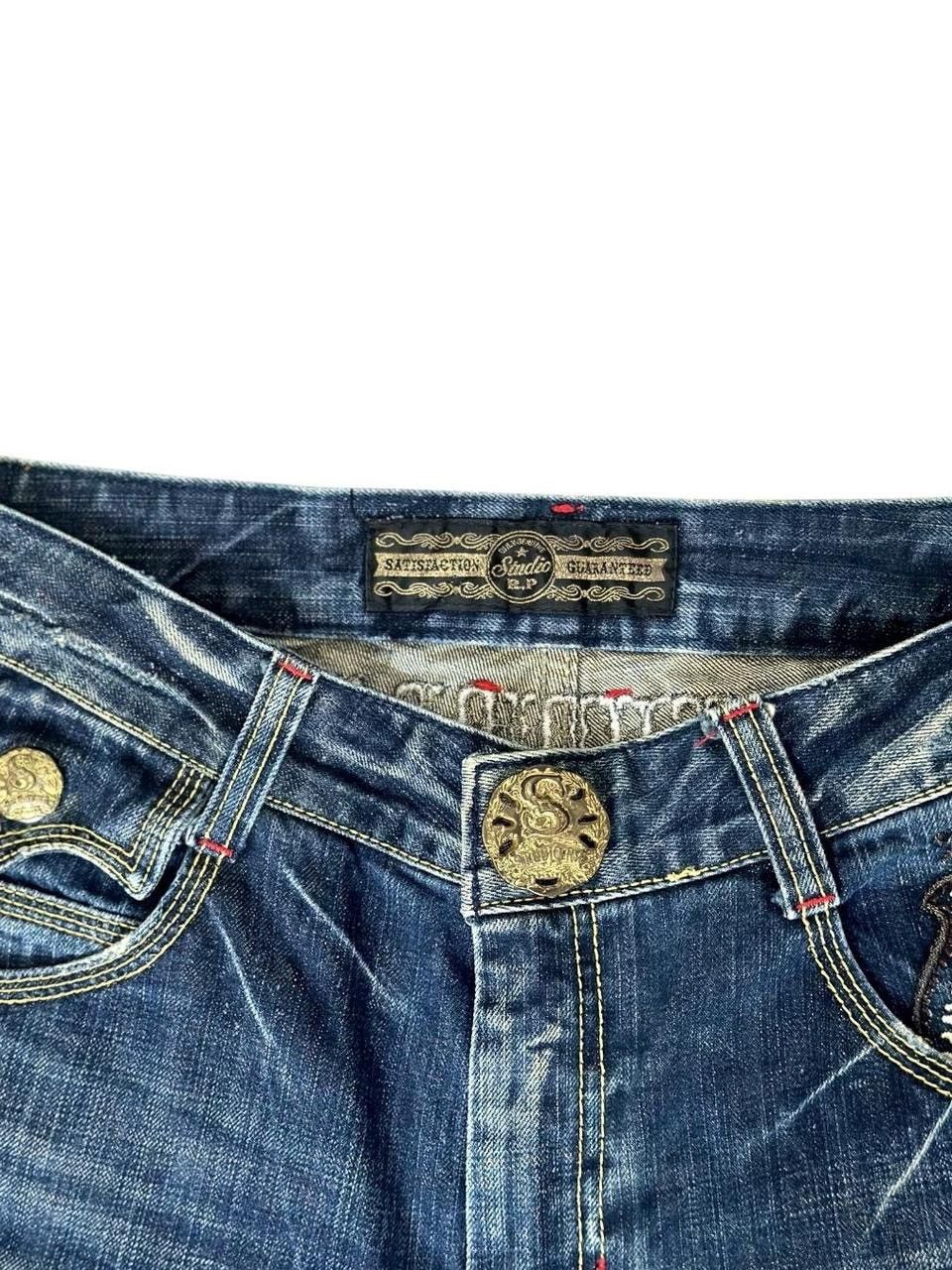 Other Red Pepper Studio R.P. Embroidered Button Studded Denim Size US 32 / EU 48 - 6 Thumbnail