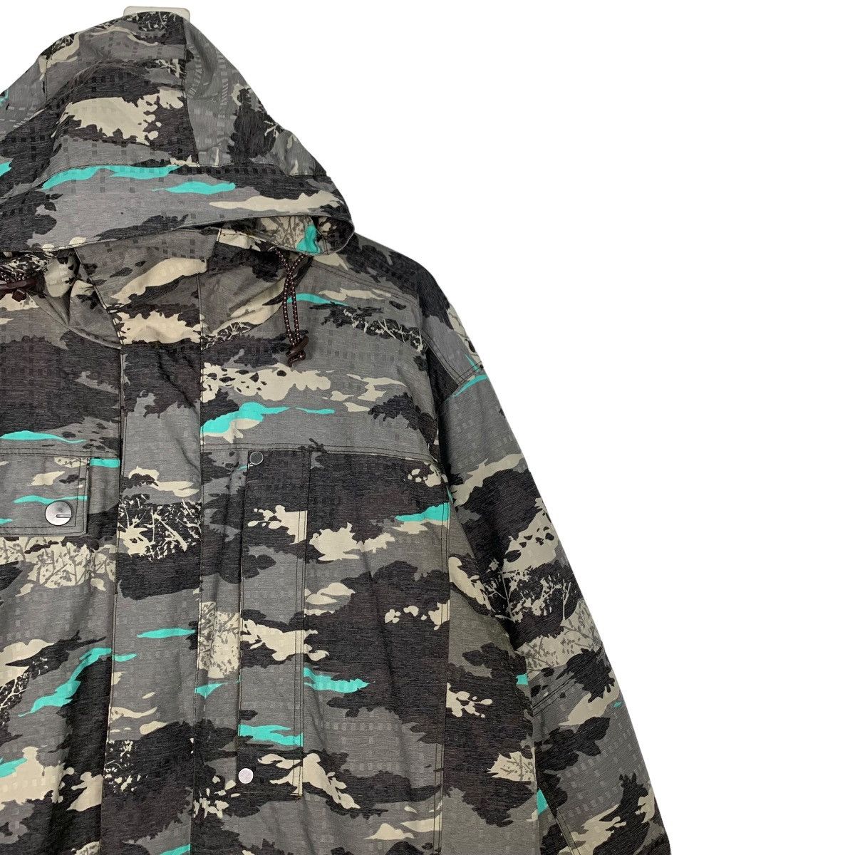 Mizuno MIZUNO Breath Thermo Snow Gear Camo Hoodie Jacket #0265-C12 Size US S / EU 44-46 / 1 - 6 Thumbnail