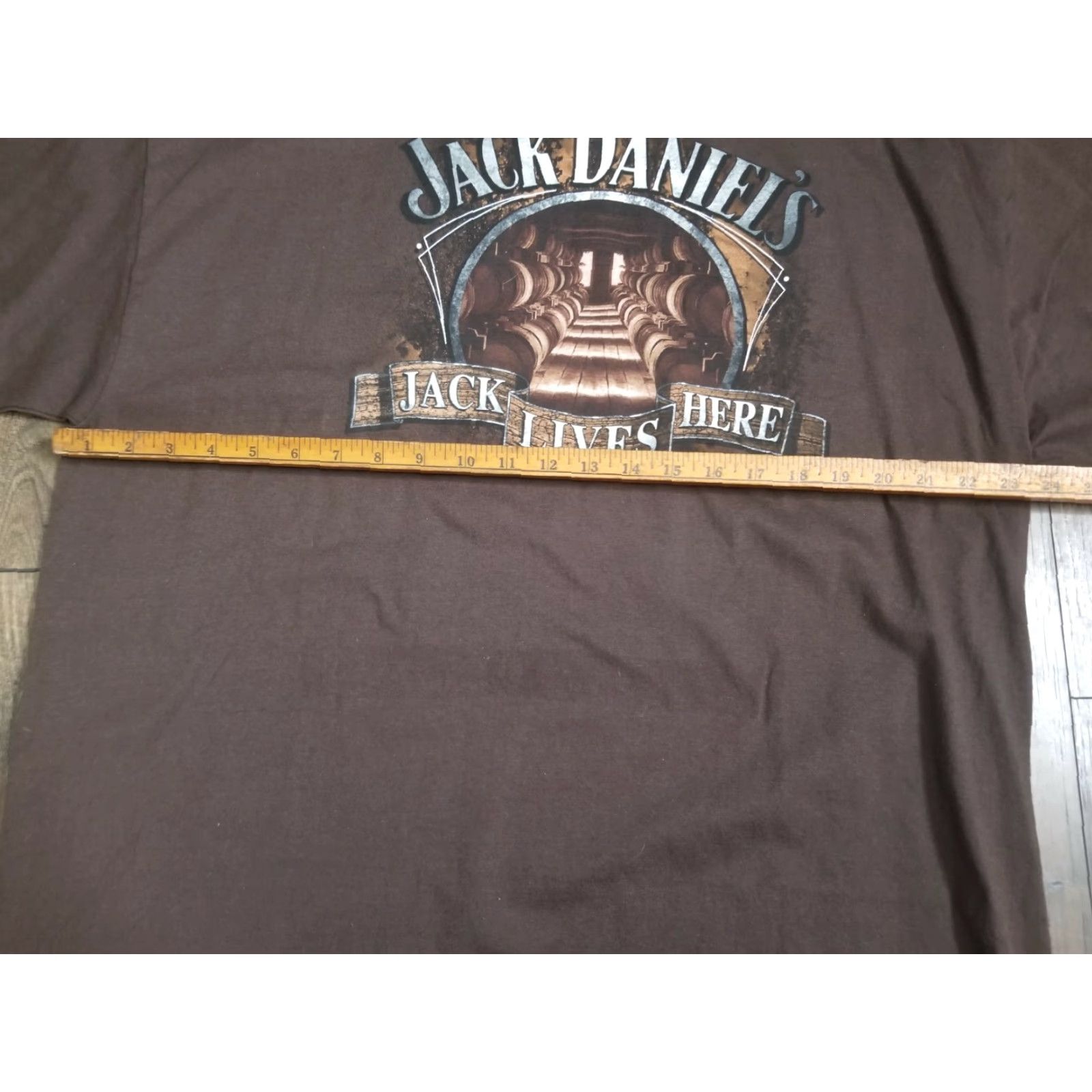 Etro Vintage Jack Daniels Whiskey Logo T-Shirt Mens 2XL Brown Graphic Tee Size US XXL / EU 58 / 5 - 3 Thumbnail