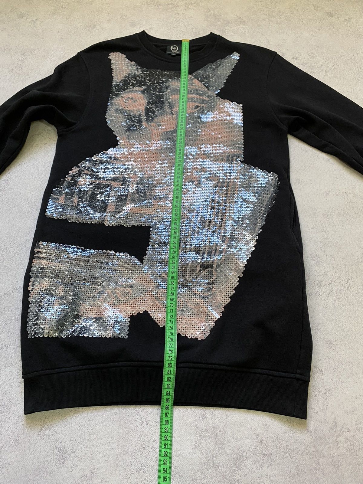 Alexander McQueen Alexander Mcqueen Sequin Sweatshirt Dress Size S Size S / US 4 / IT 40 - 15 Thumbnail