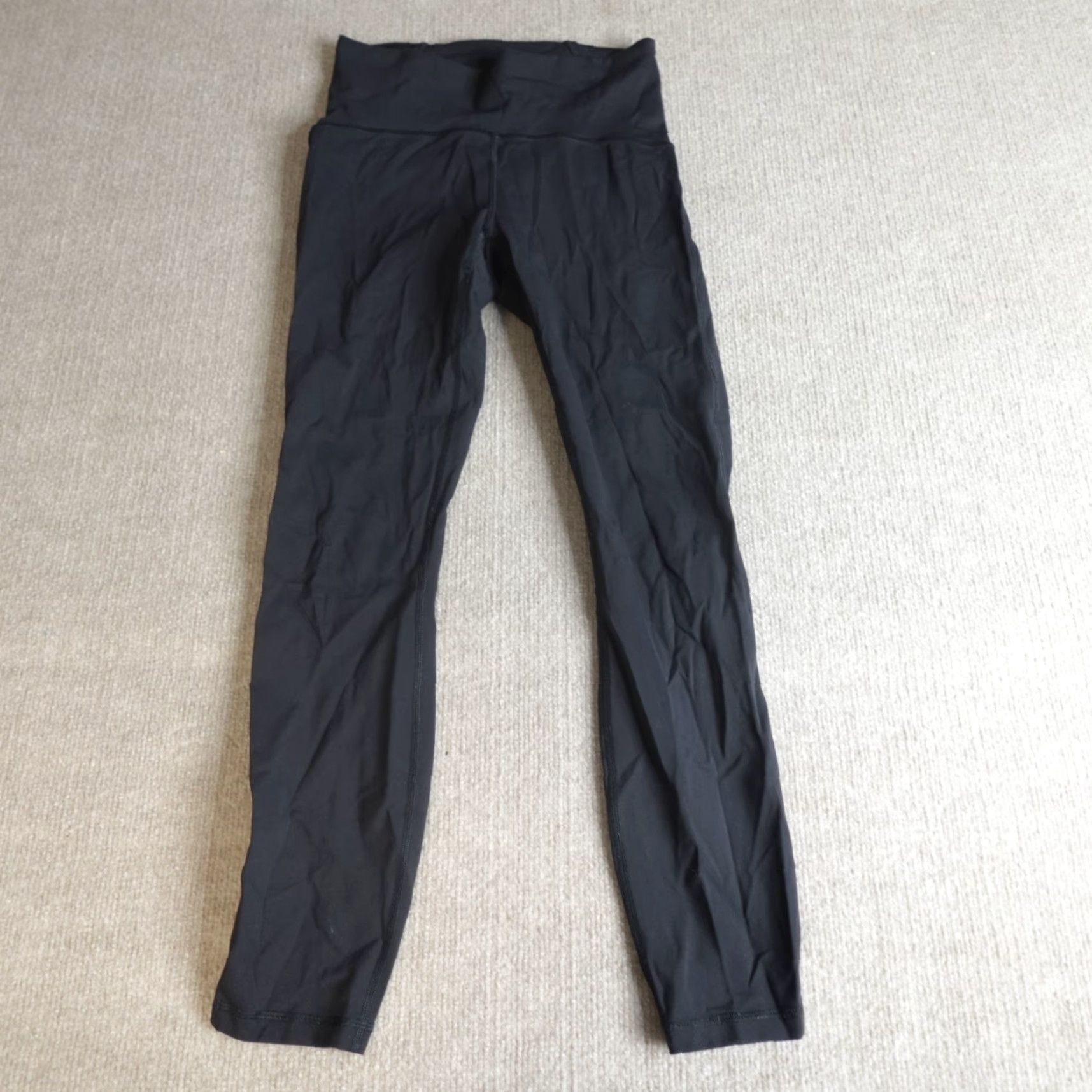 Lululemon Lululemon Leggings Small Black Train Times LW5AMOSX Size 28" / US 6 / IT 42 - 8 Thumbnail