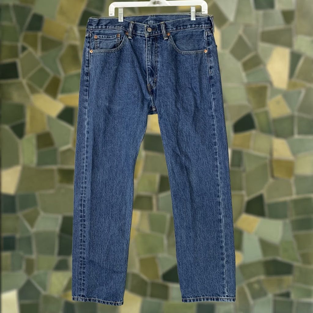 Levi's VINTAGE Jeans Mens 36 Blue Levis Men 36x32 Denim Workwear Preppy Dadcore Y2K Size US 36 / EU 52 - 1 Thumbnail