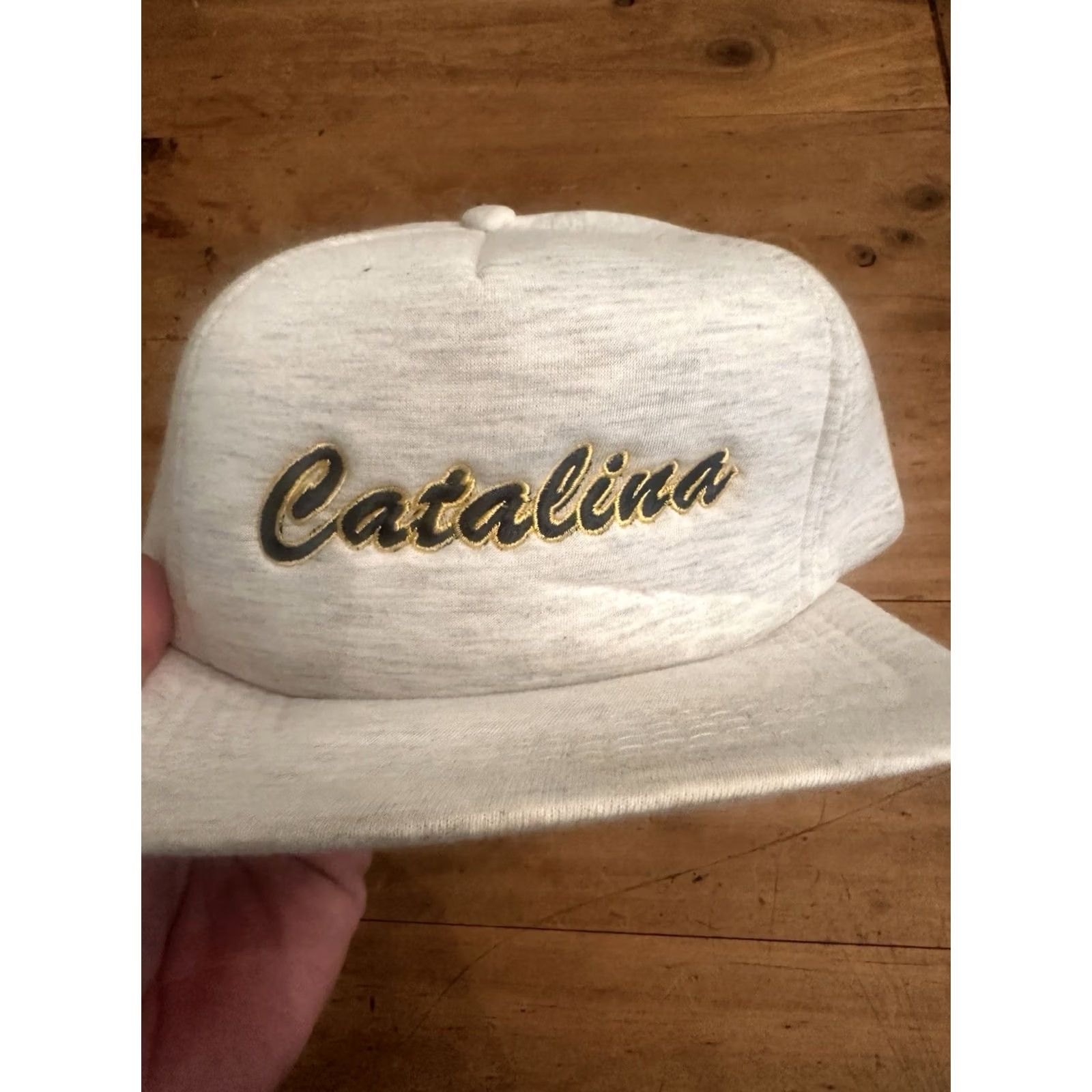 Catalina VINTAGE Hat Snapback Gray All Foam Catalina Destination Men One Size EUC Size ONE SIZE - 5 Thumbnail