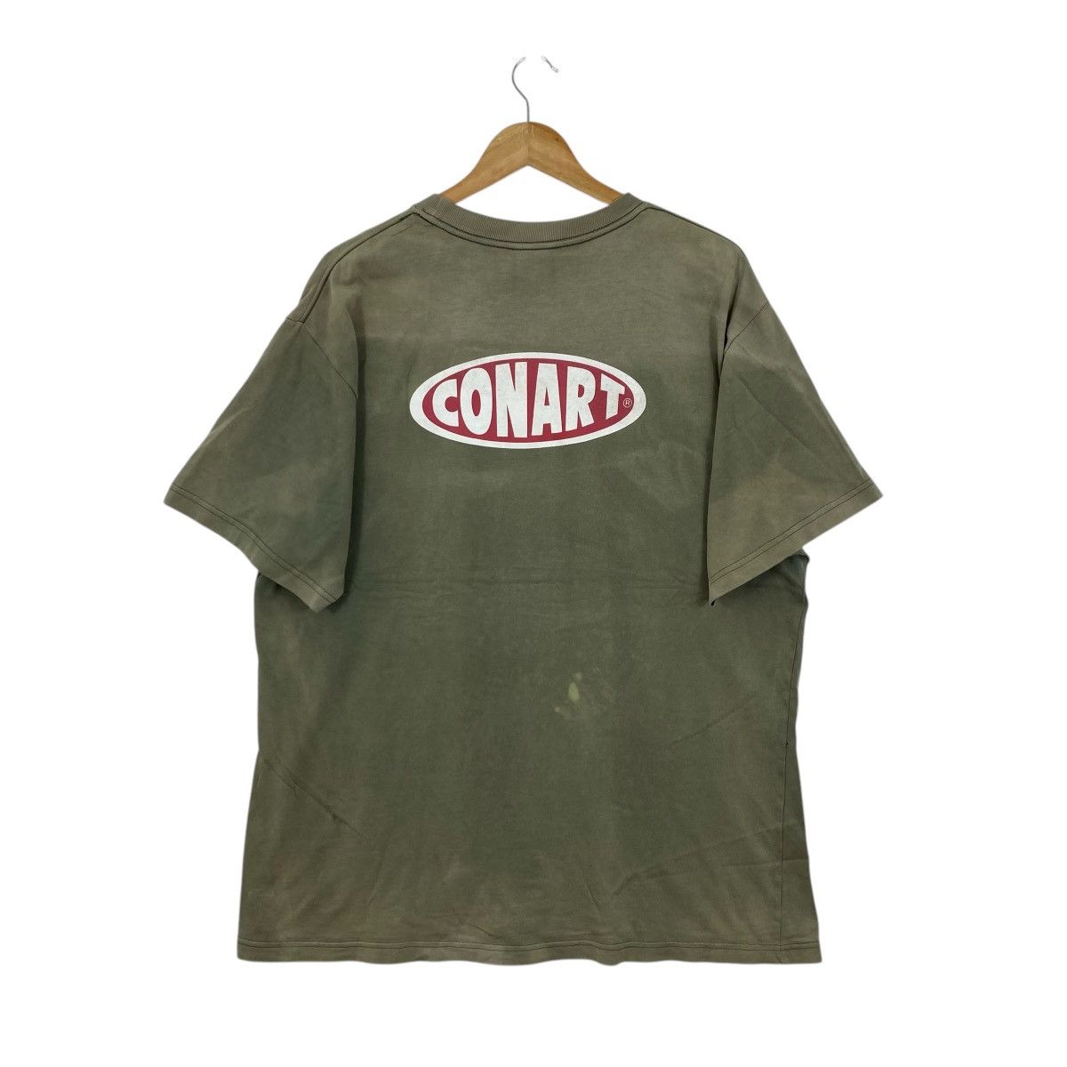 Vintage Vtg 1991 Conart Graffiti Tee Olive Green Streetwear L Size US L / EU 52-54 / 3 - 2 Thumbnail