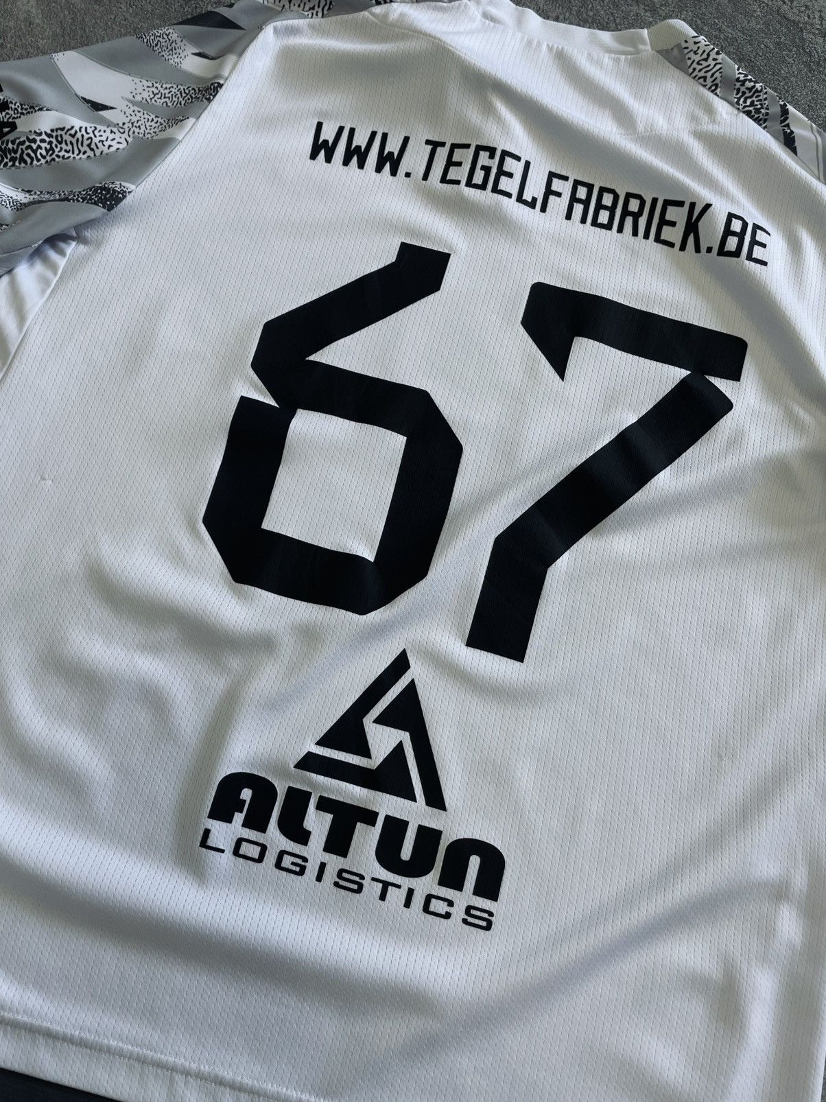 Macron Macron ZVC Payitaht ANTWERPEN #67 Match Issue Futsal Jersey Size US L / EU 52-54 / 3 - 15 Thumbnail